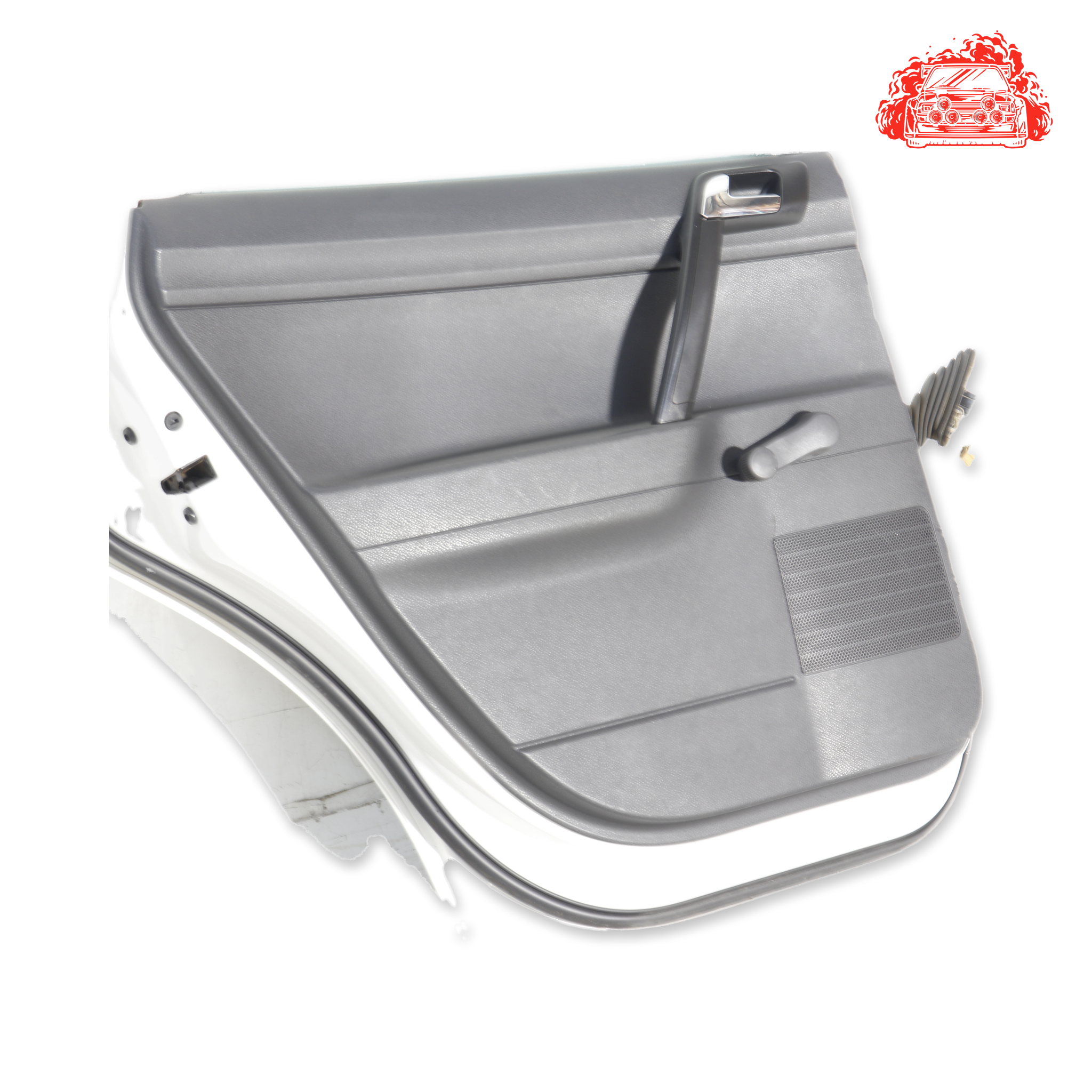 2012 VW Polo Vivo 1.4 Trendline 5Dr White Passenger Side Rear Door Panel