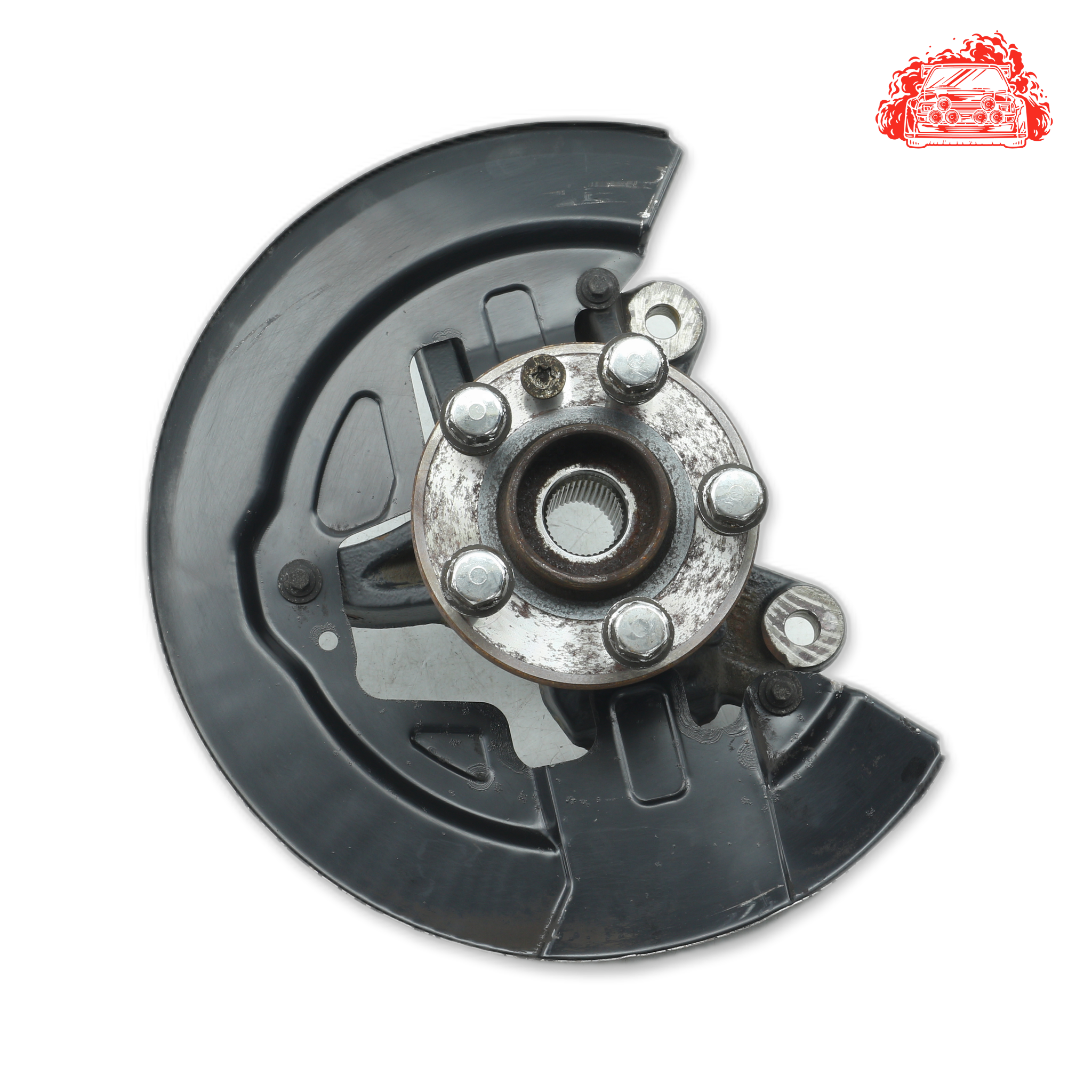 Volvo XC60 D5 Geartronic Driver Side Front Knuckle and Hub 3K170M