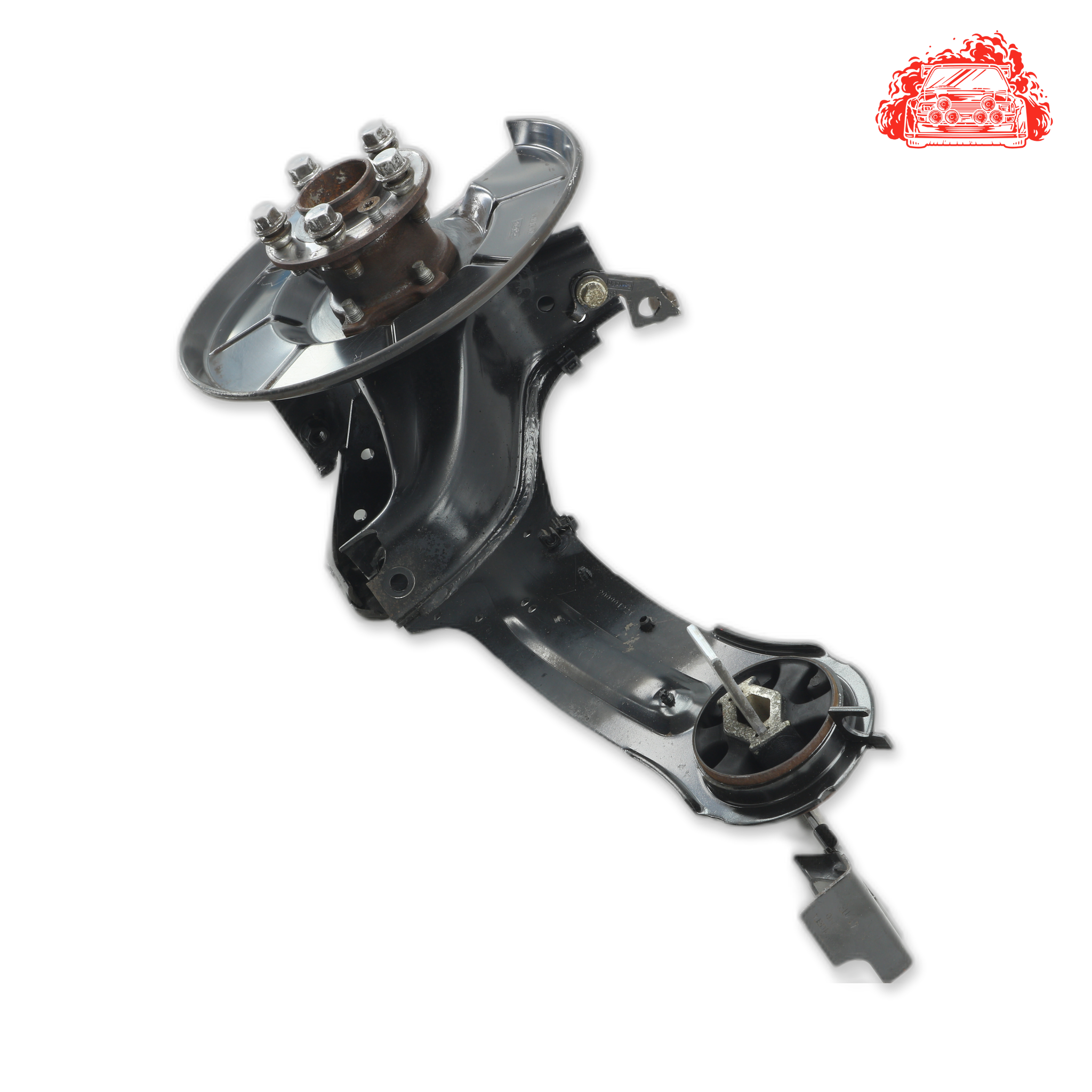 Volvo XC60 D5 Geartronic Driver Side Rear Knuckle Hub 7G9715A968VAE