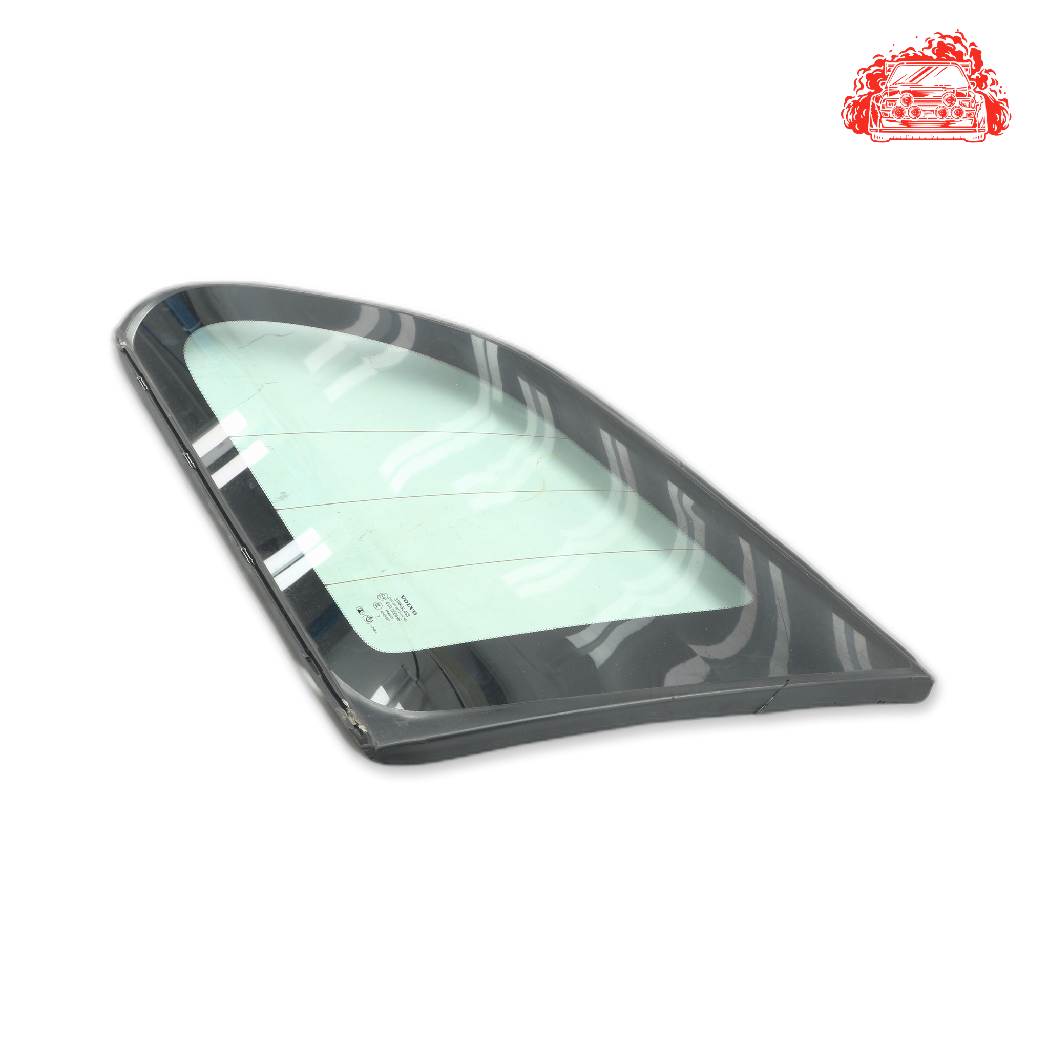 Used Volvo XC60 D5 Geartronic Driver Side Rear Quarter Window - OEM Part 43R000498