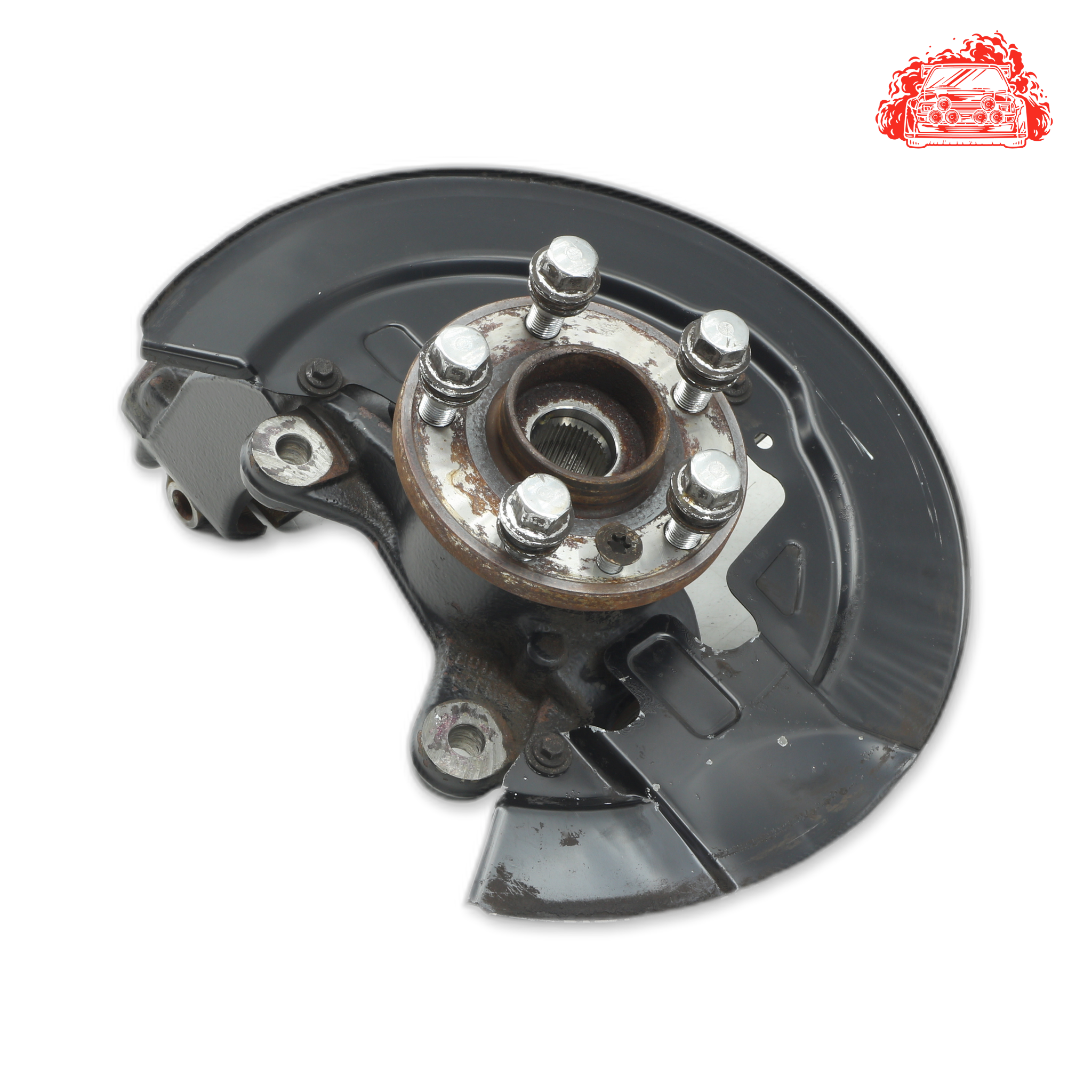 Used VOLVO XC60 D5 GEARTRONIC Passenger Side Front Knuckle and Hub - OEM Part 3K171M