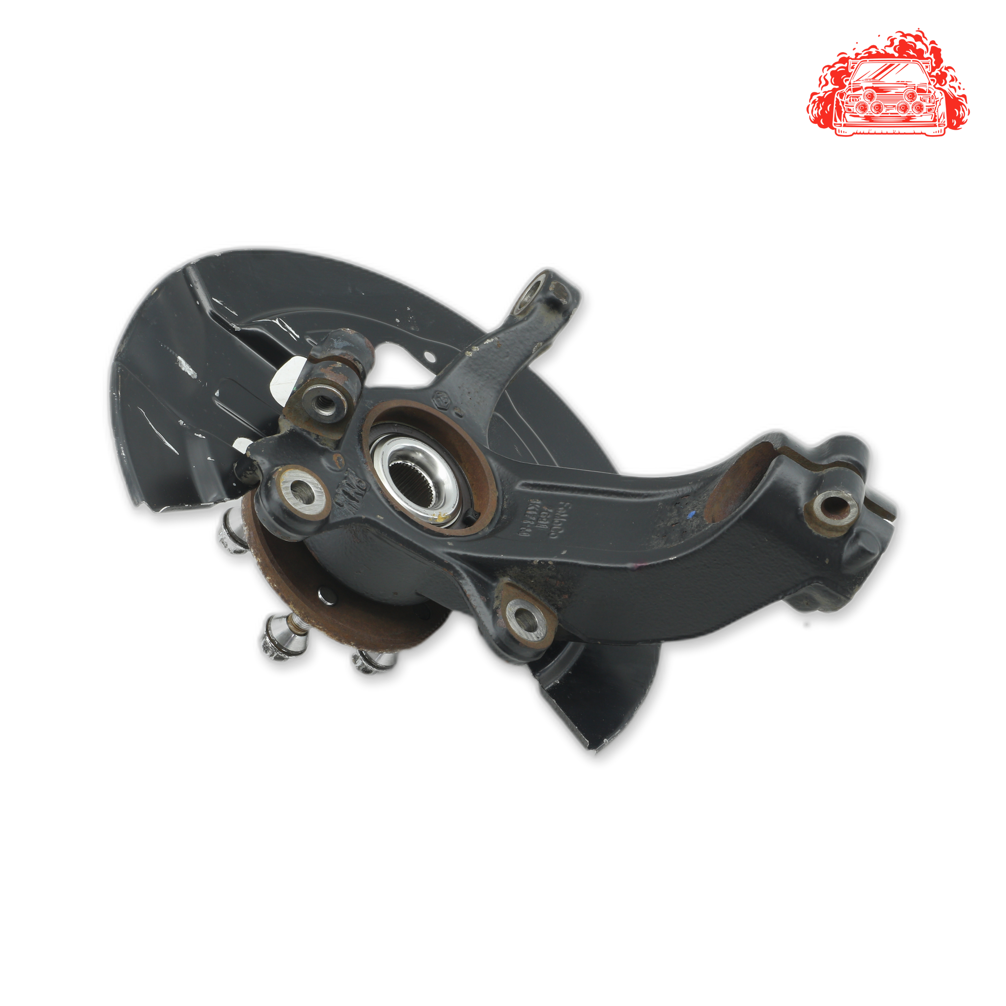 Used VOLVO XC60 D5 GEARTRONIC Passenger Side Front Knuckle and Hub - OEM Part 3K171M