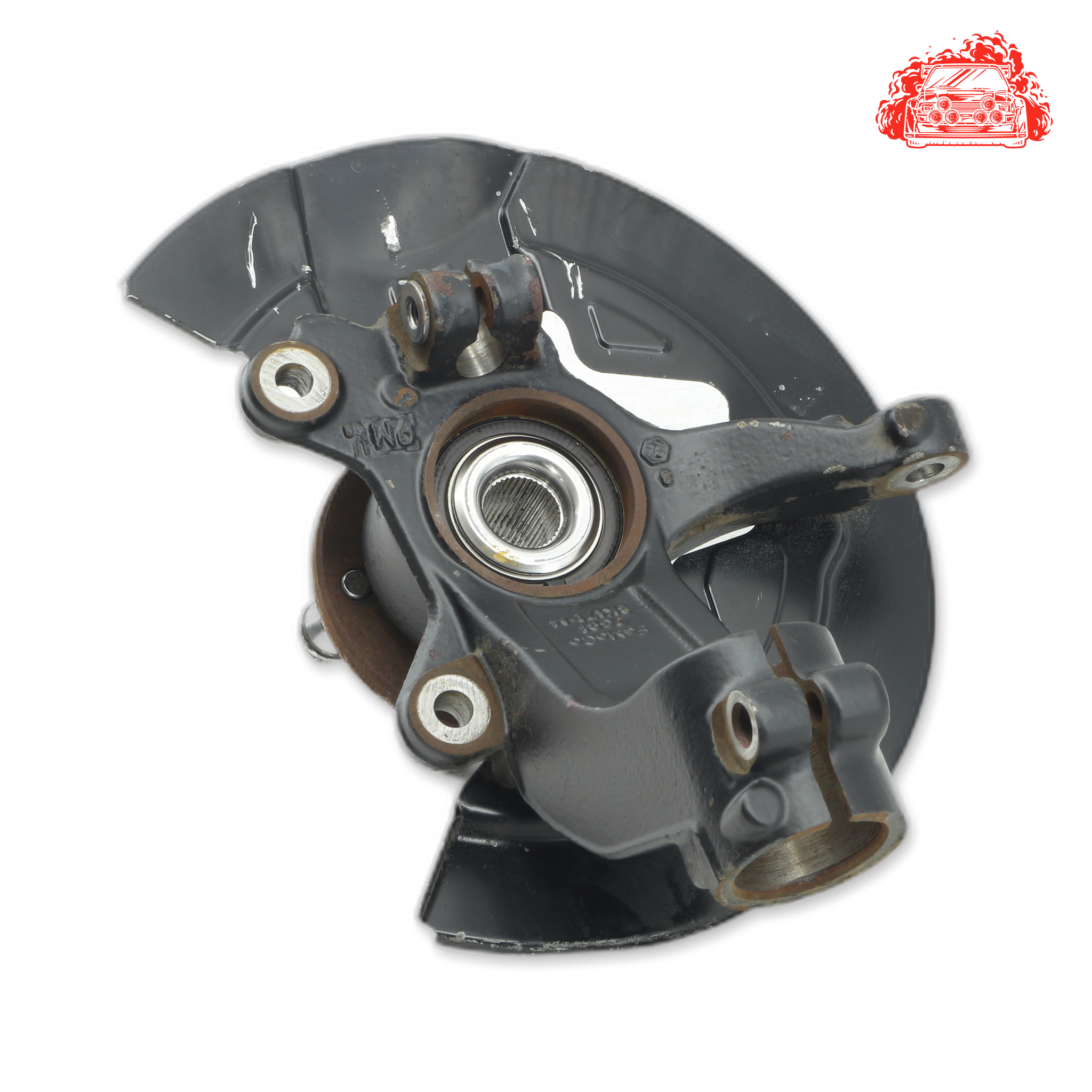 Used VOLVO XC60 D5 GEARTRONIC Passenger Side Front Knuckle and Hub - OEM Part 3K171M