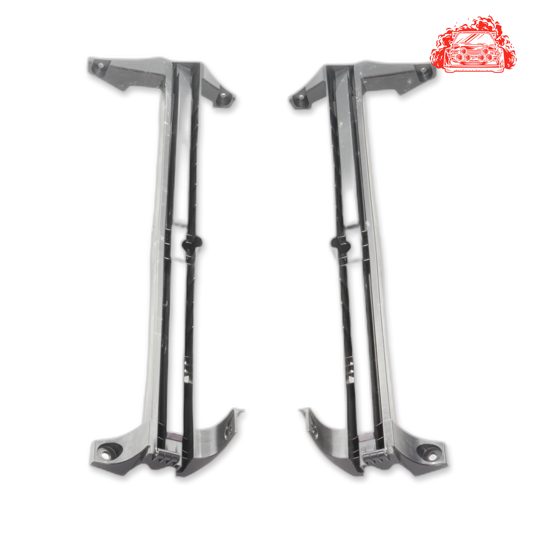 Used VOLVO XC60 D5 GEARTRONIC Rear Boot Trunk Support Bracket Set - OEM Part 31271584,31271583