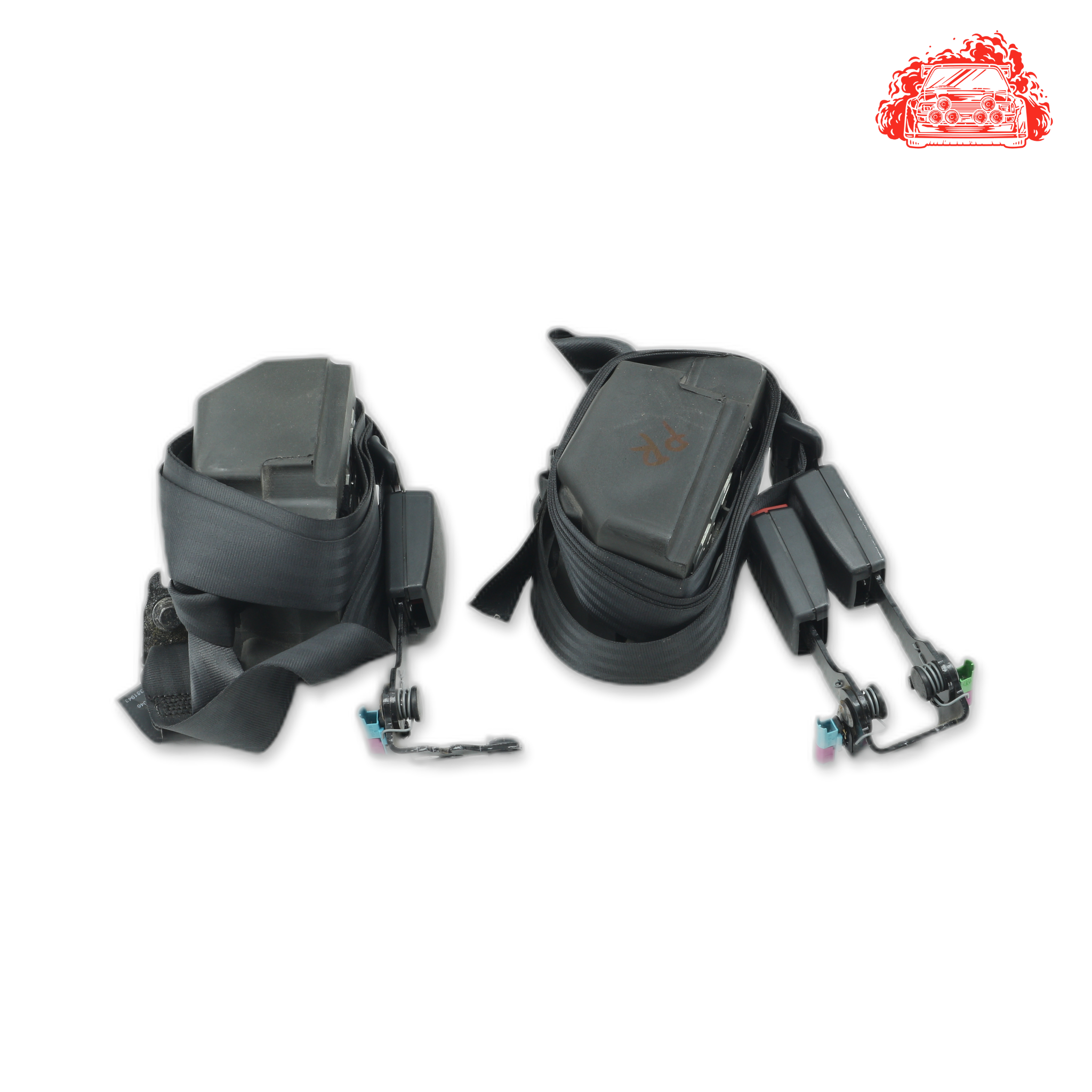 Used Volvo XC60 D5 Geartronic Rear Pretensioner Seat Belt Set