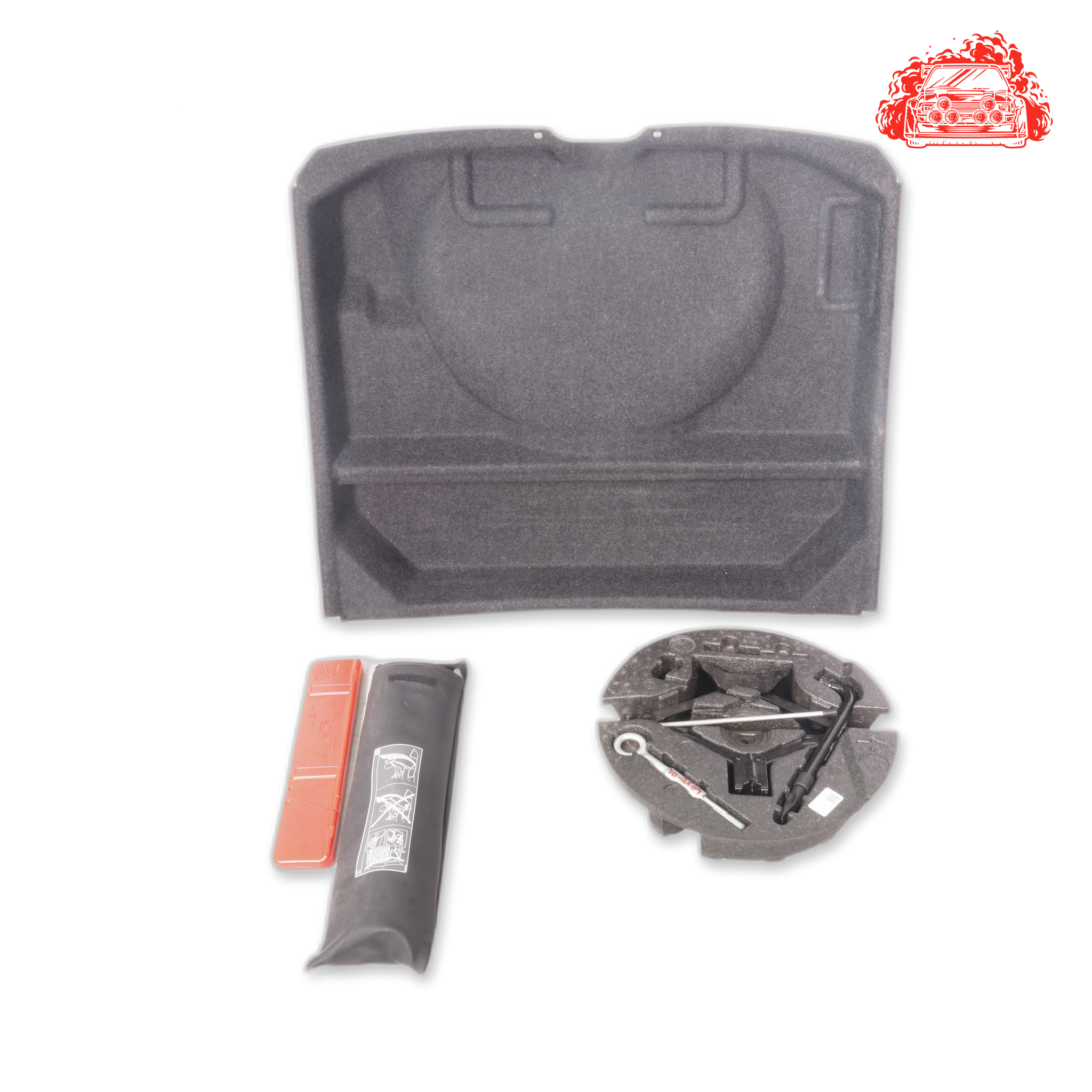 Volvo XC60 D5 Geartronic Spare Wheel Foam Insert & Tools 31280278,30740434