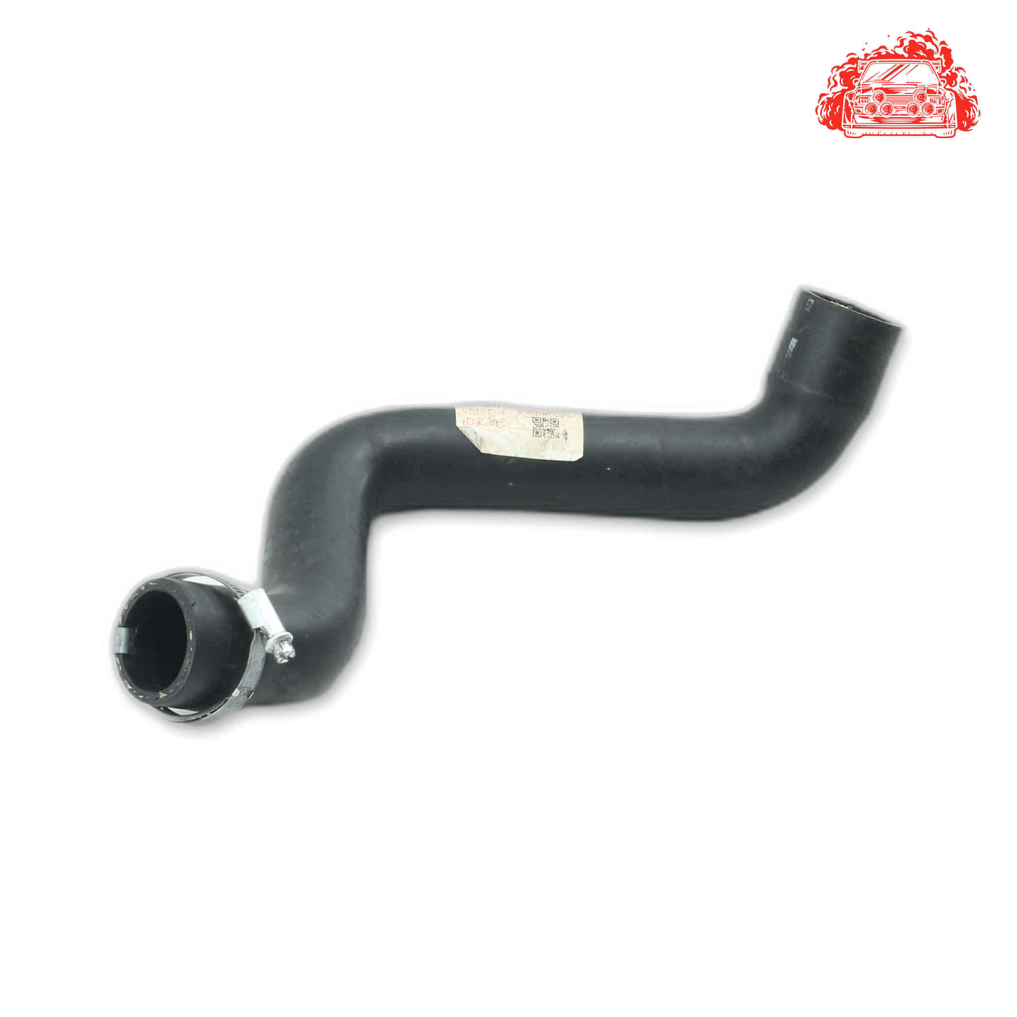 Used Volvo XC90 D5 Geartronic AWD Driver Side Upper Radiator Pipe Hose - OEM Part 31319443