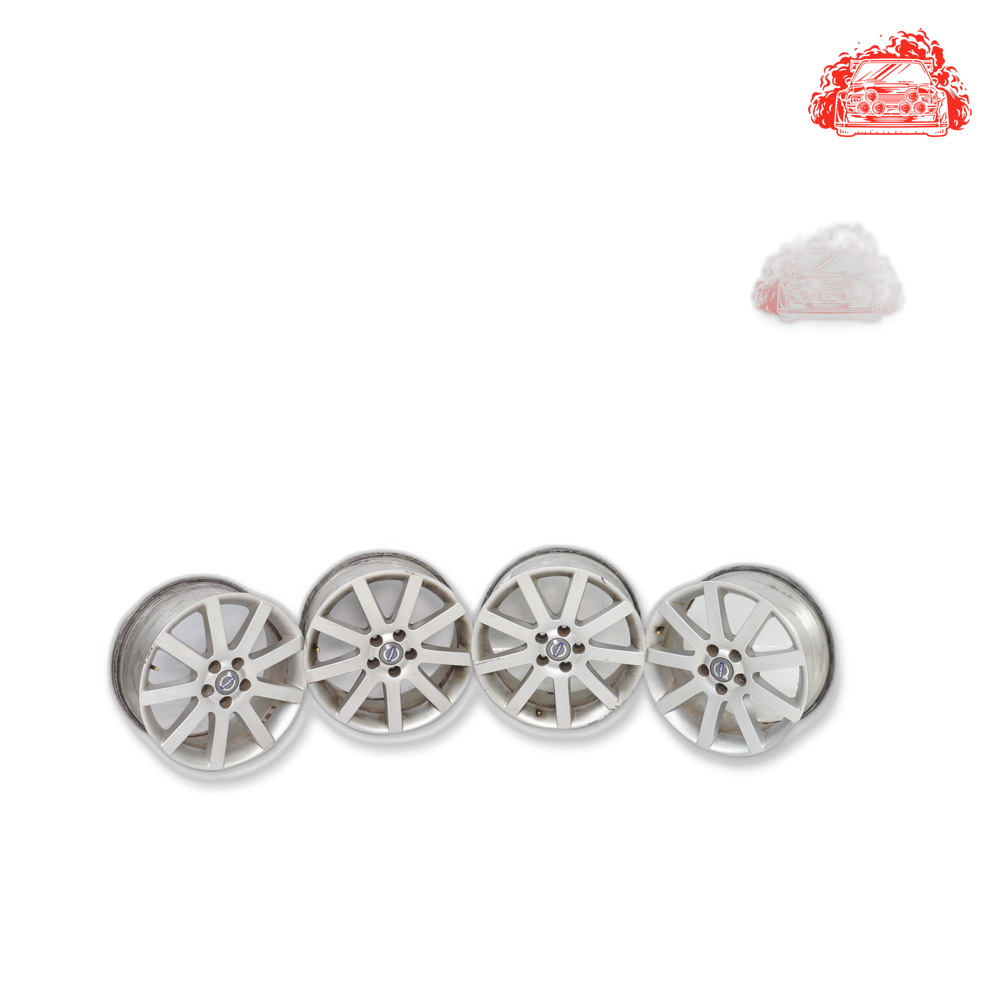 Used Volvo XC90 D5 Geartronic AWD Rim Set 5 Stud 110 Pcd 17 Inch