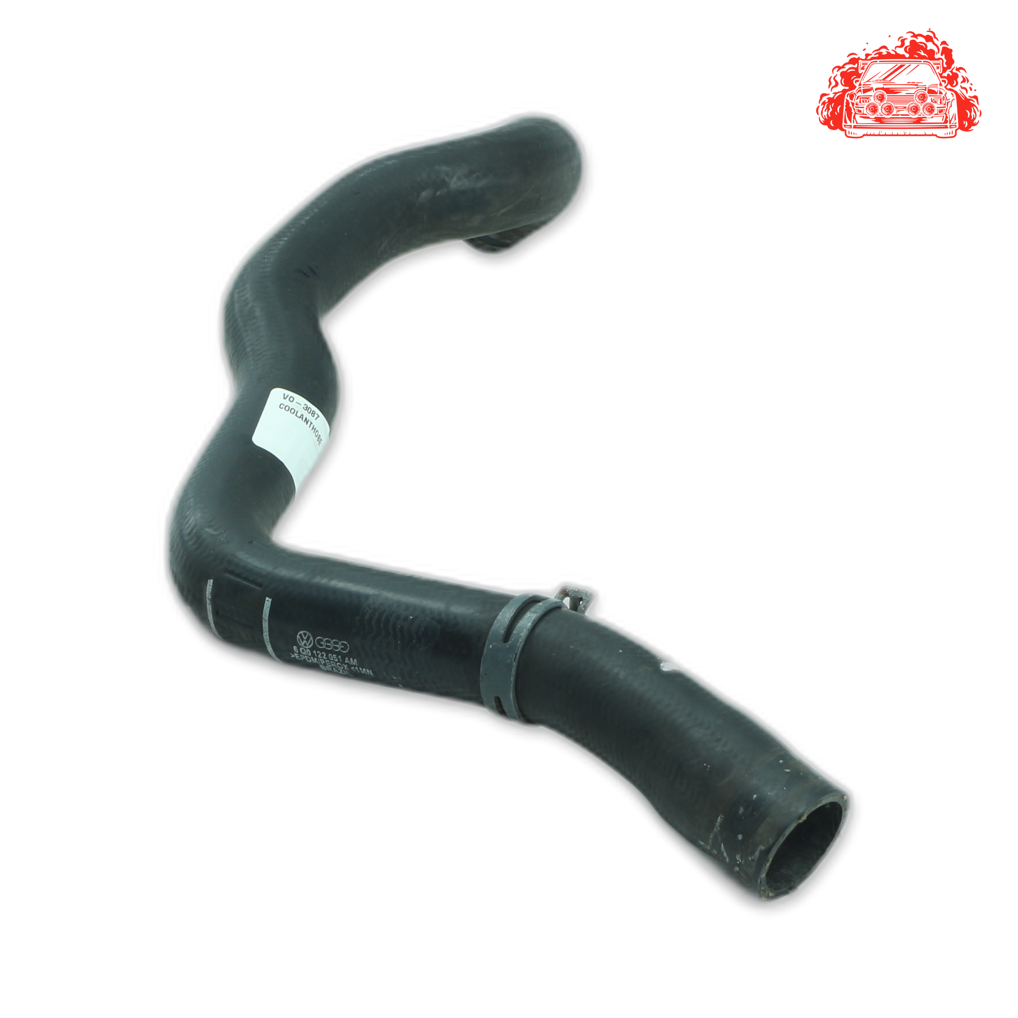 Used Volkswagen Polo Mk4 Sedan Coolant Hoses - OEM Part 6Q0122051AM