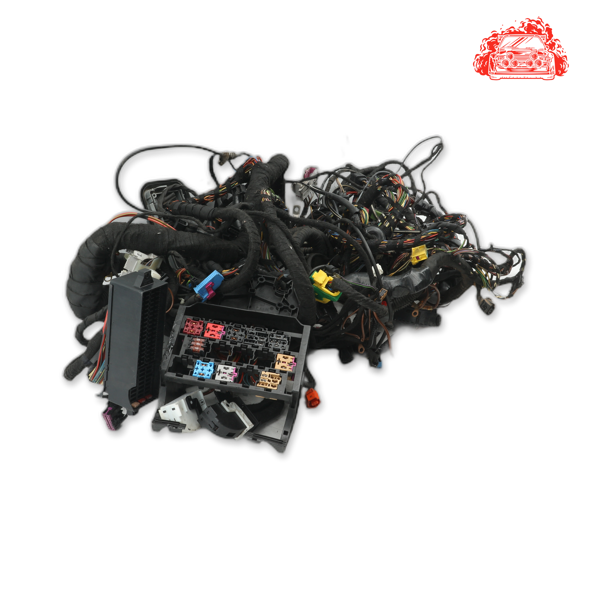 Salvaged VW Polo Mk5 TDI Interior Wiring Harness Loom