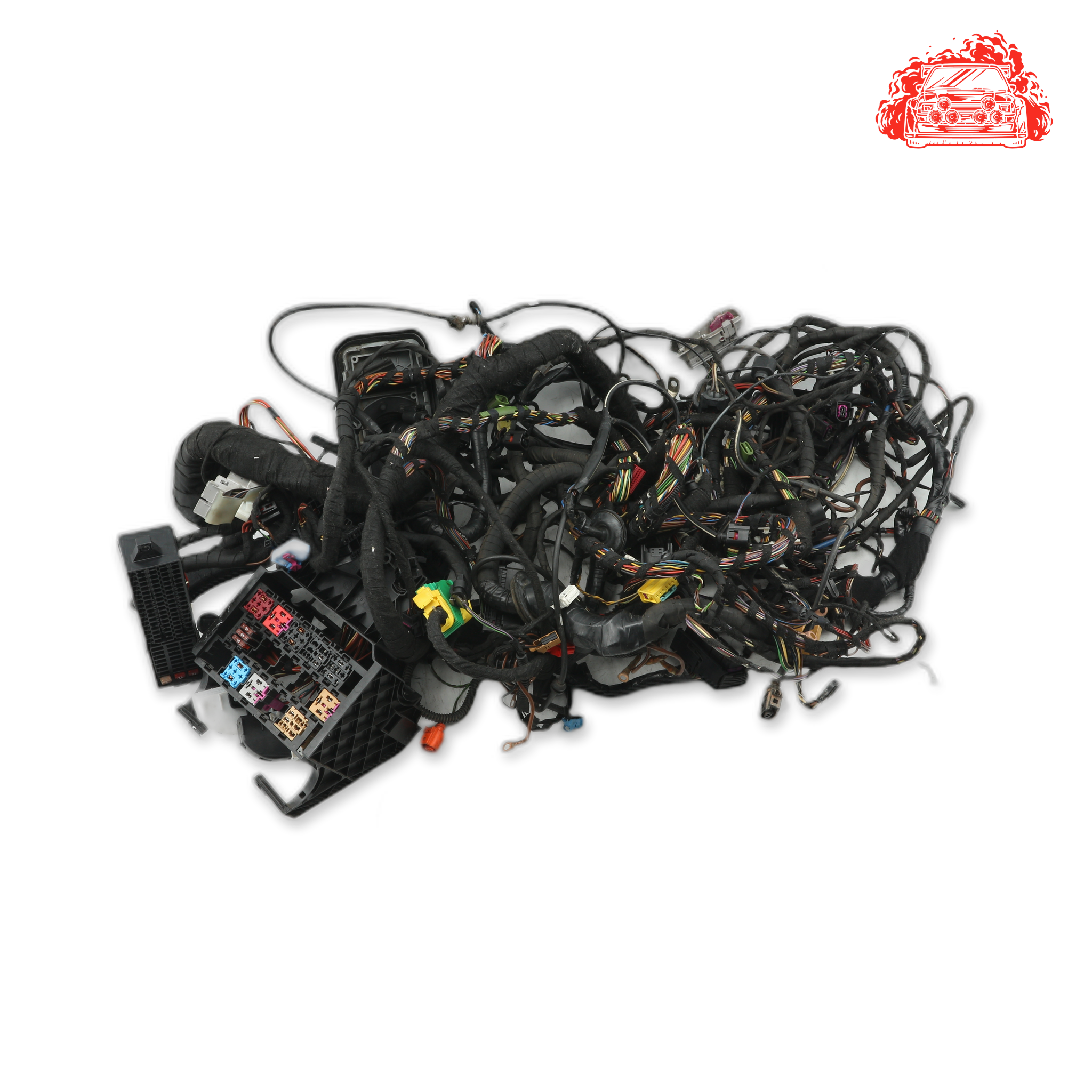 Salvaged VW Polo Mk5 TDI Interior Wiring Harness Loom