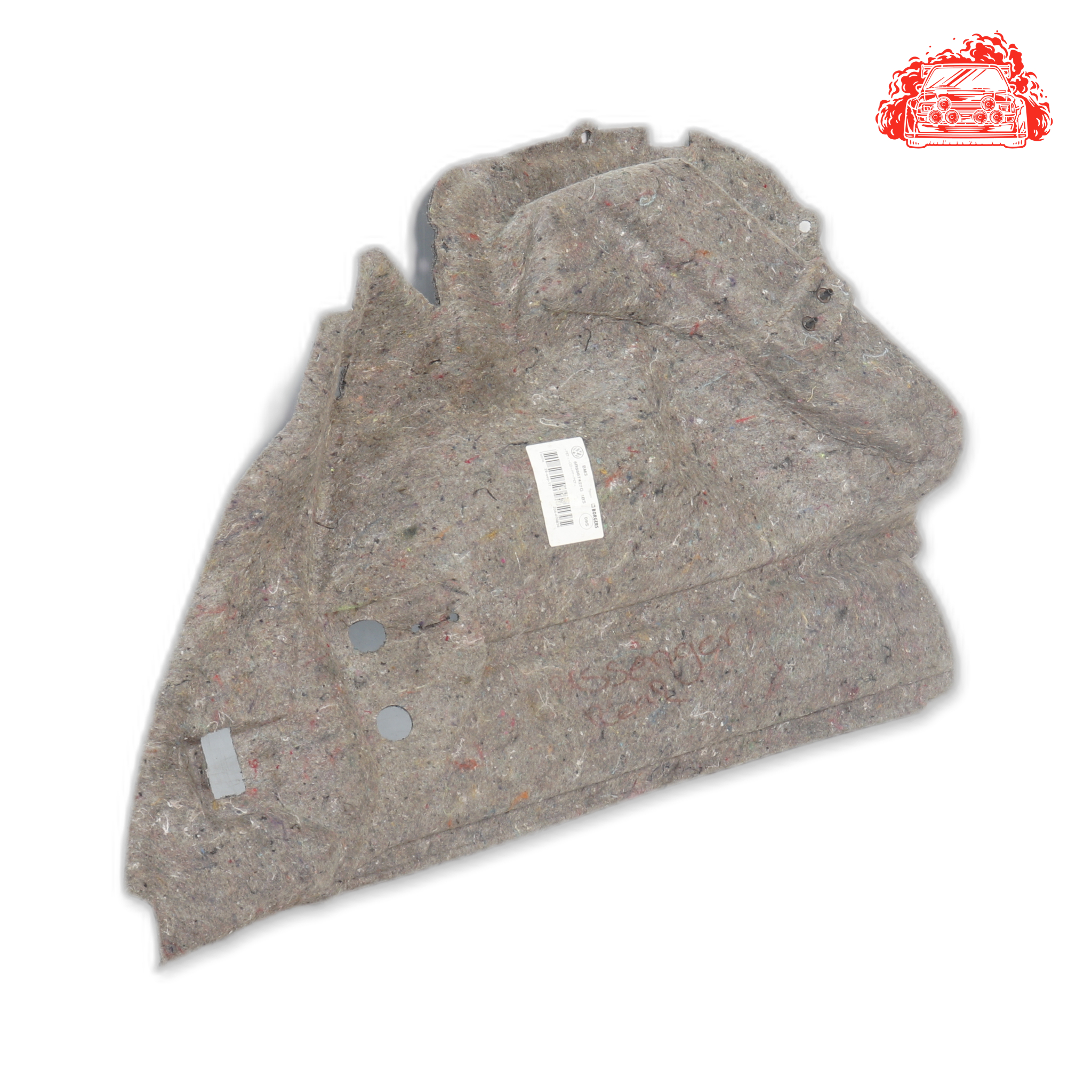 Used VW Polo Mk5 Hatchback TDI Trunk Side Carpet - OEM 6R6867427G