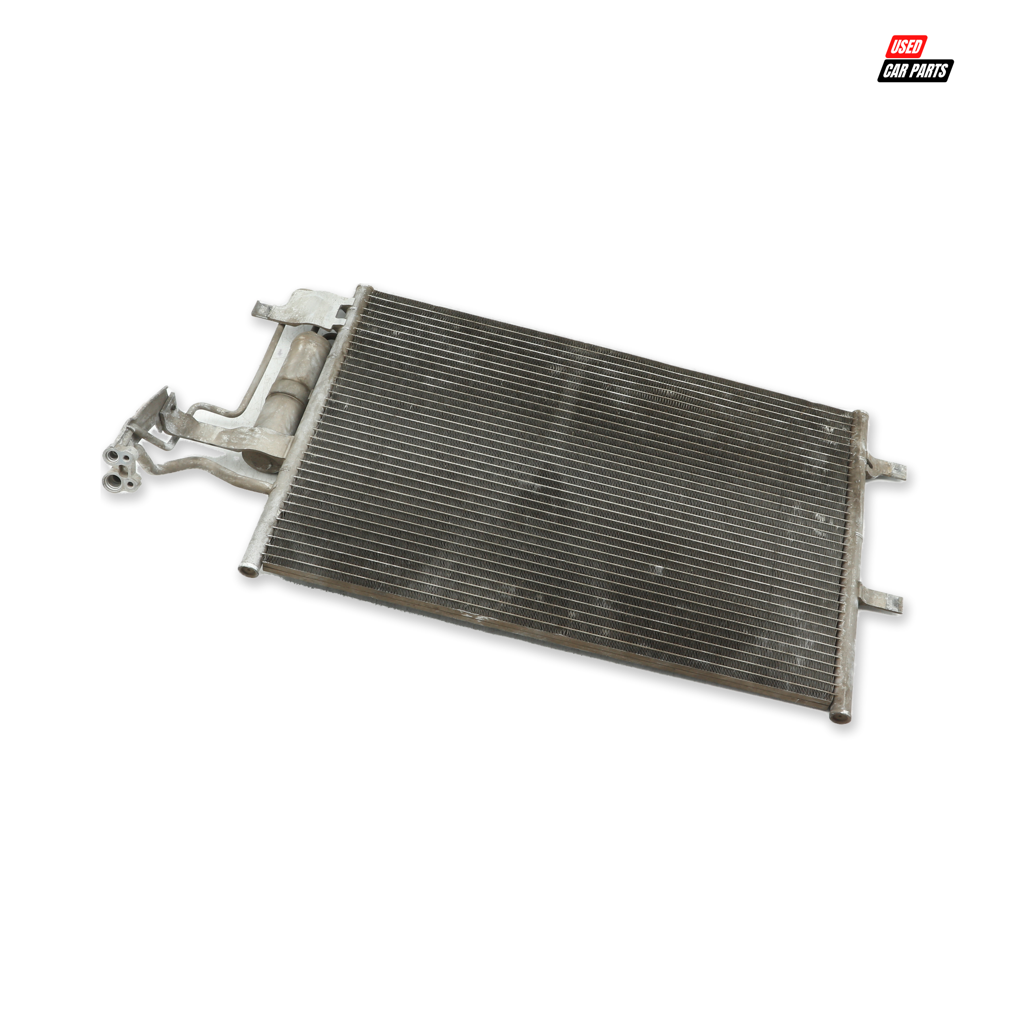 Used Mazda AC Condenser Part Number 8397002A02 For 2008 Mazda3 2.3 MPS Silver