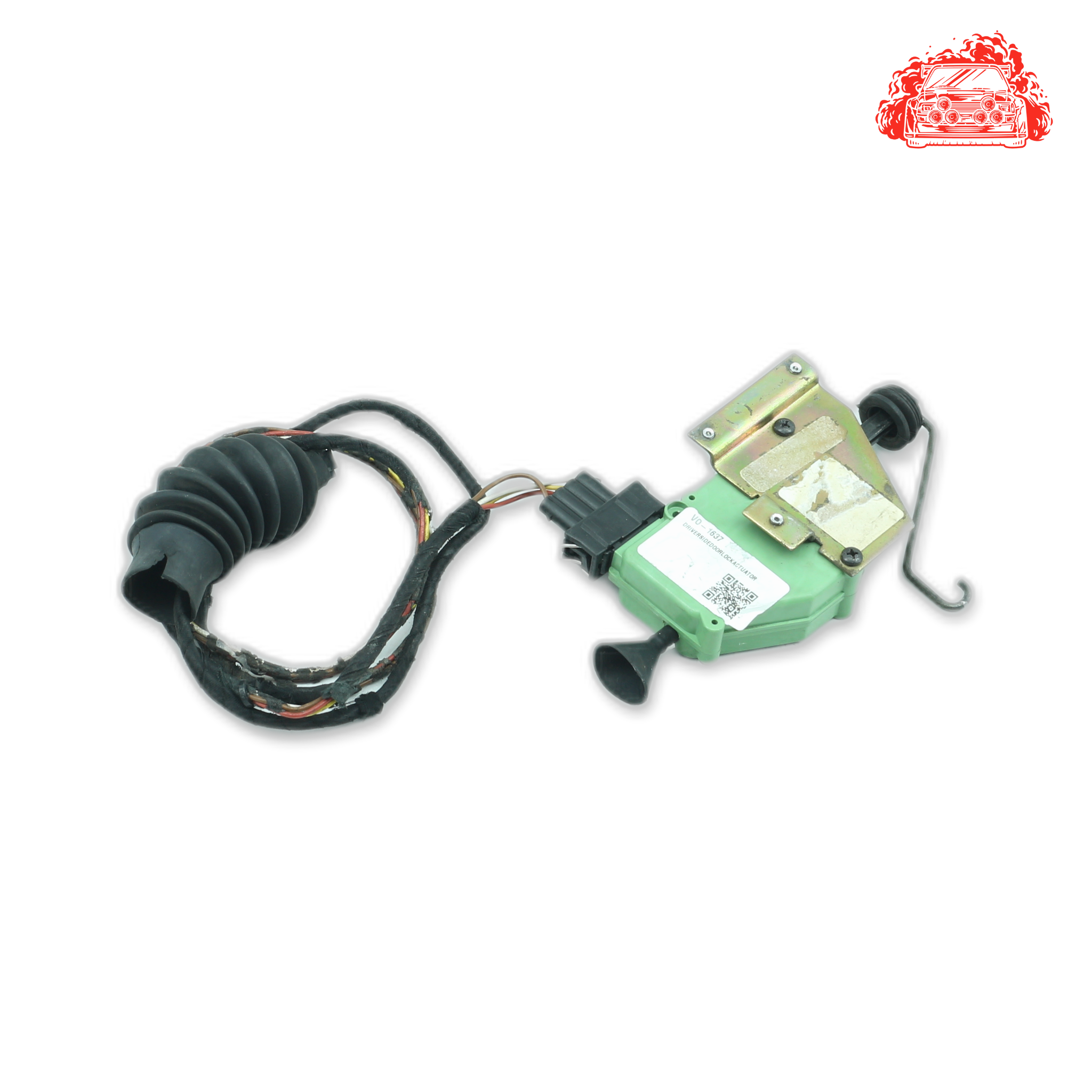 Drivers Side Front Door Actuator 7D0959781A - Used Salvaged VW Golf MK1