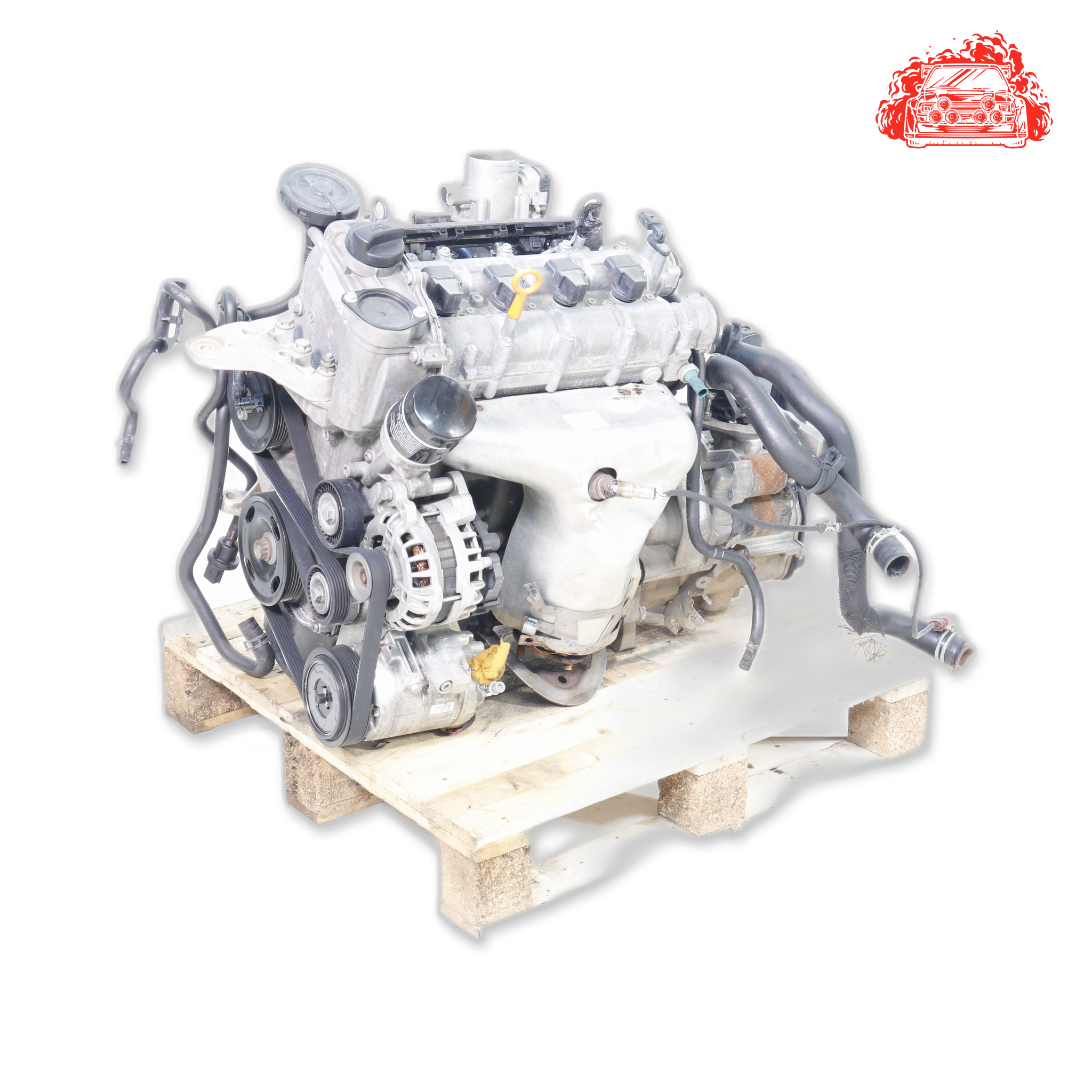 Used Salvaged Engine for VOLKSWAGEN Polo Comfortline Part Number CLP