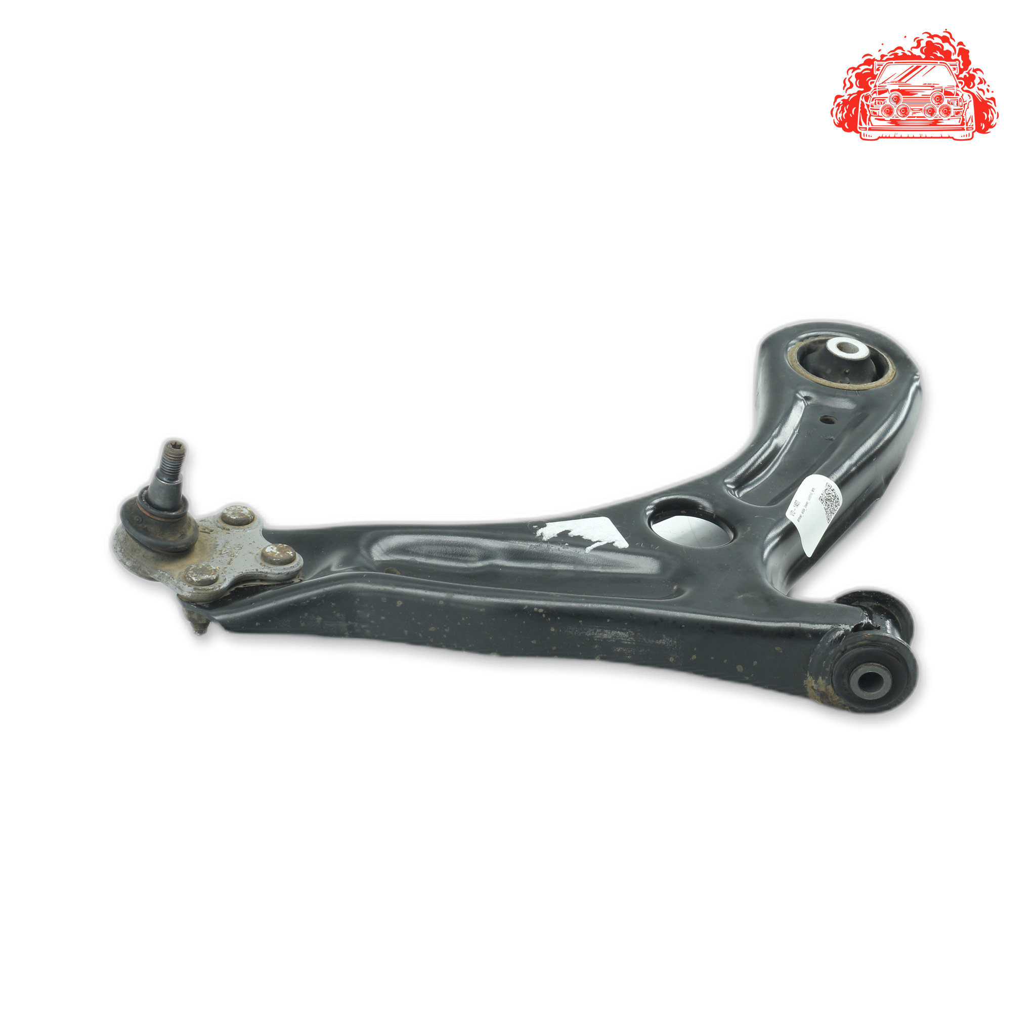 Used Salvaged Driver Side Front Lower Control Arm Part Number 1S0407152 for Volkswagen Up Cross