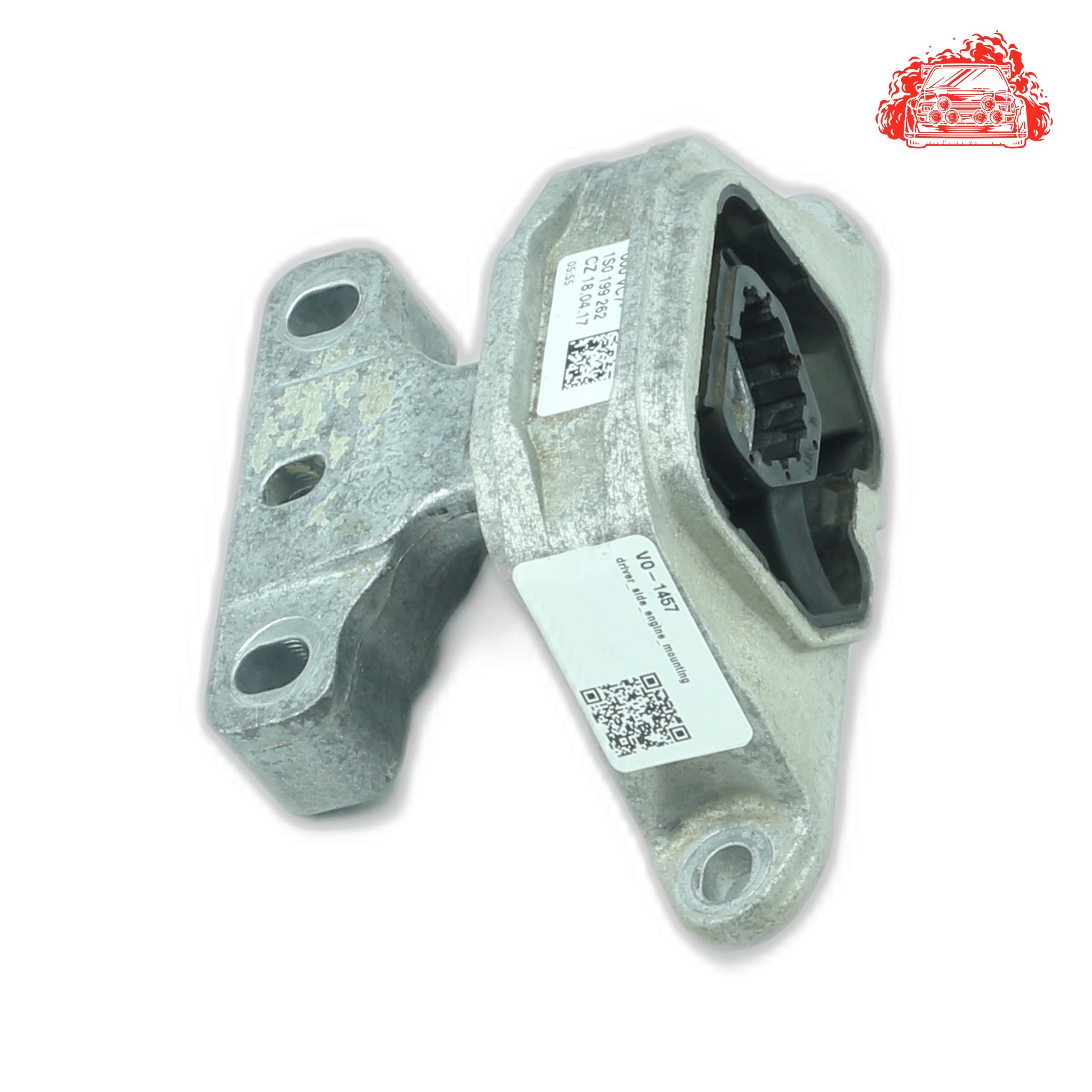Driver Side Engine Mounting - Part Number 1S0199262 for VOLKSWAGEN Up cross (Used Salvaged)
