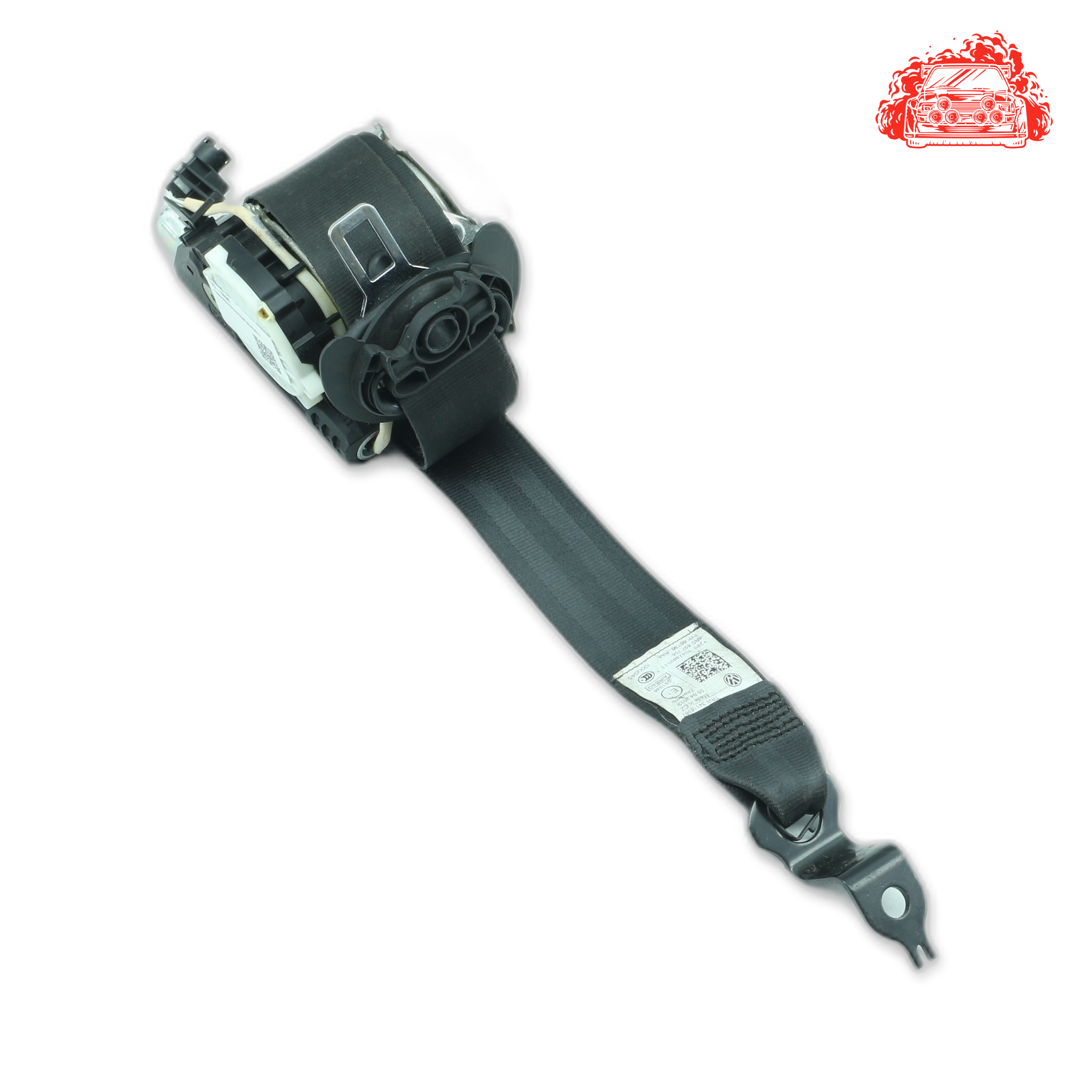 Used VOLKSWAGEN 1.6 TDI COMFORTLINE Passengers Side Front Seat Belt - Genuine OEM Part 6RS857705