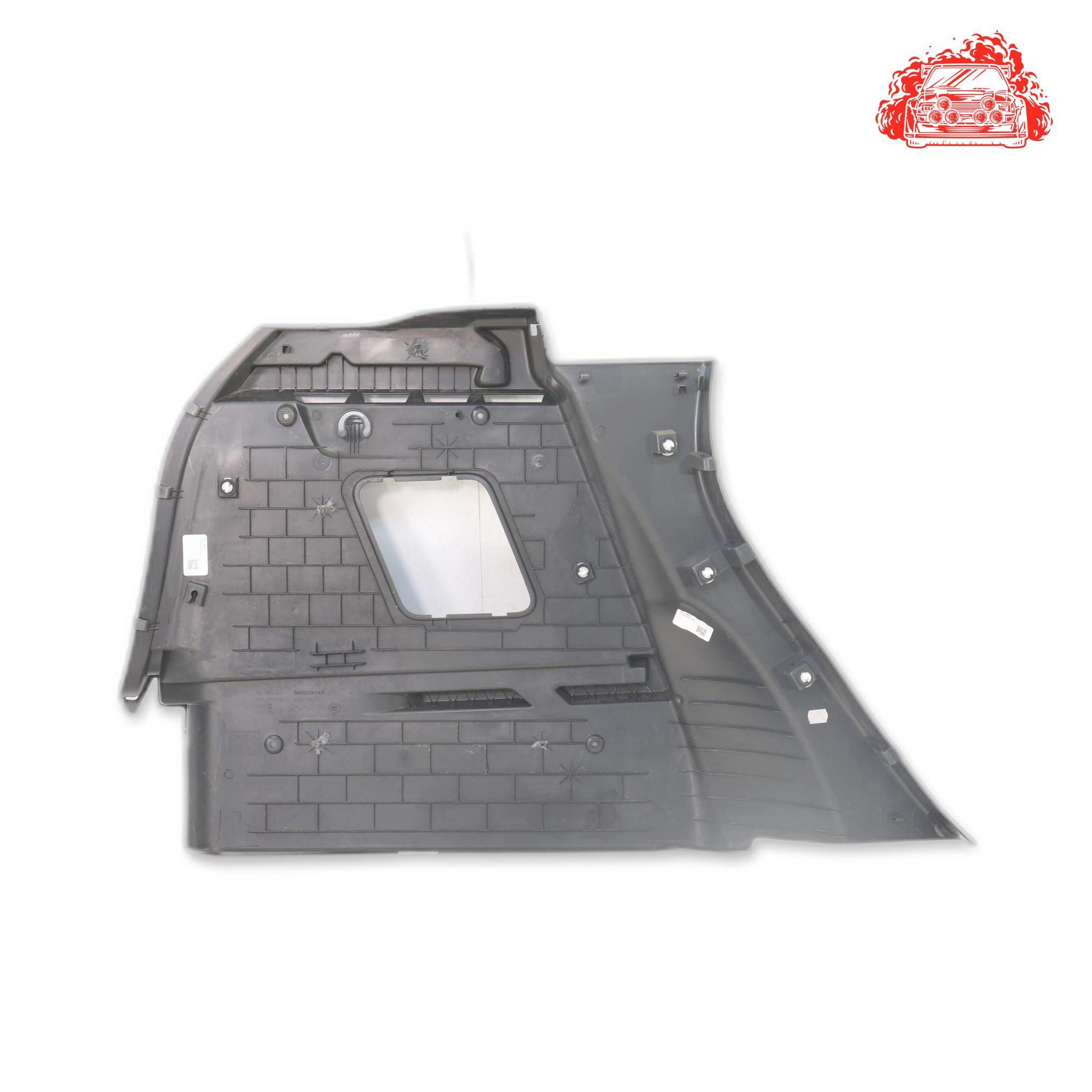 Used RENAULT CAPTUR 900T Drivers Side Rear Trunk Luggage Panel Trim - OEM Part 849504914R