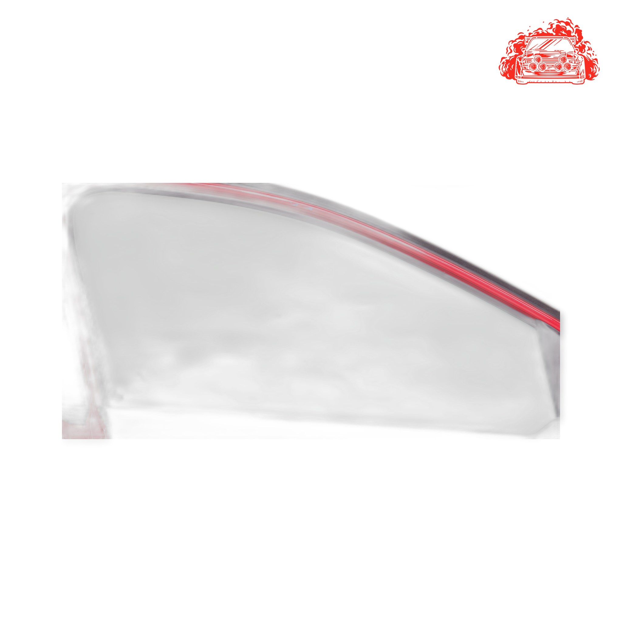 Used Salvaged Passenger Side Front Window for VOLKSWAGEN Polo Comfortline. Part Number 43R000054