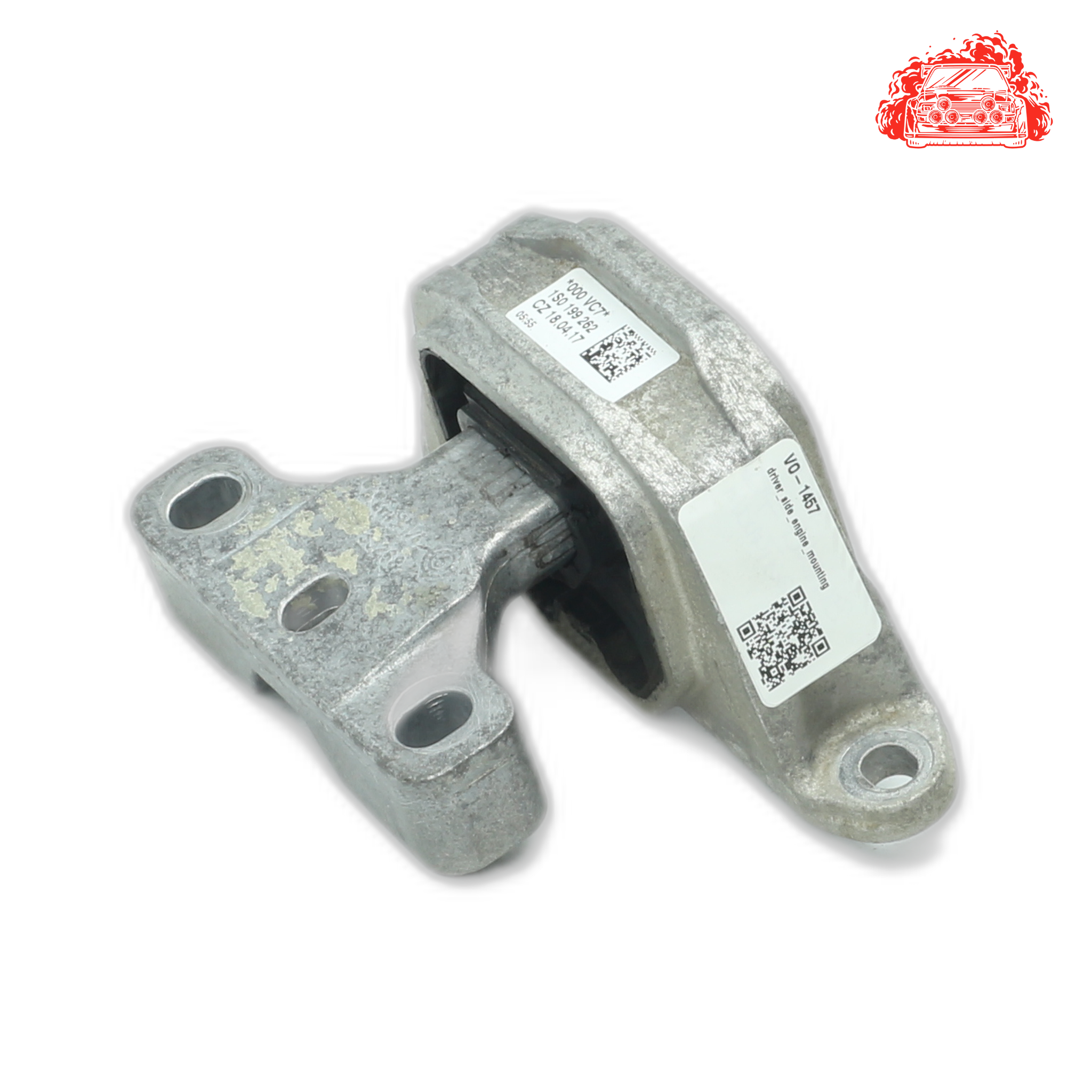 Driver Side Engine Mounting - Part Number 1S0199262 for VOLKSWAGEN Up cross (Used Salvaged)