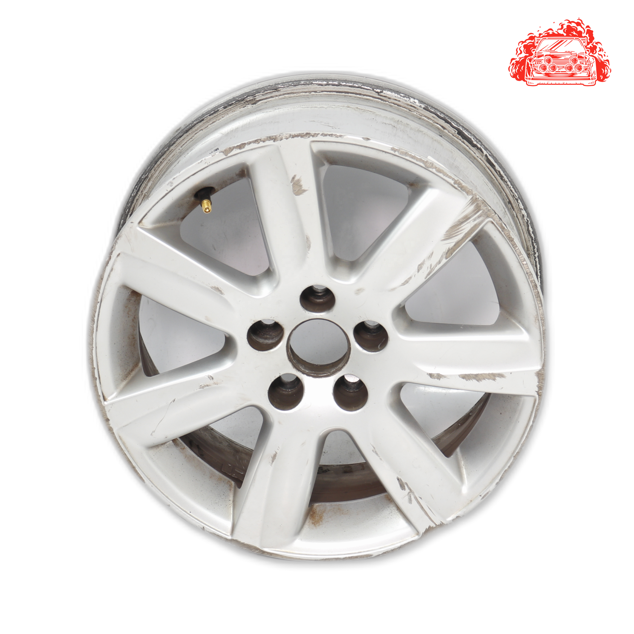 VW Comfortline 15" Driver Side Rear Wheel Rim (5x100) - OEM 6RU601025A
