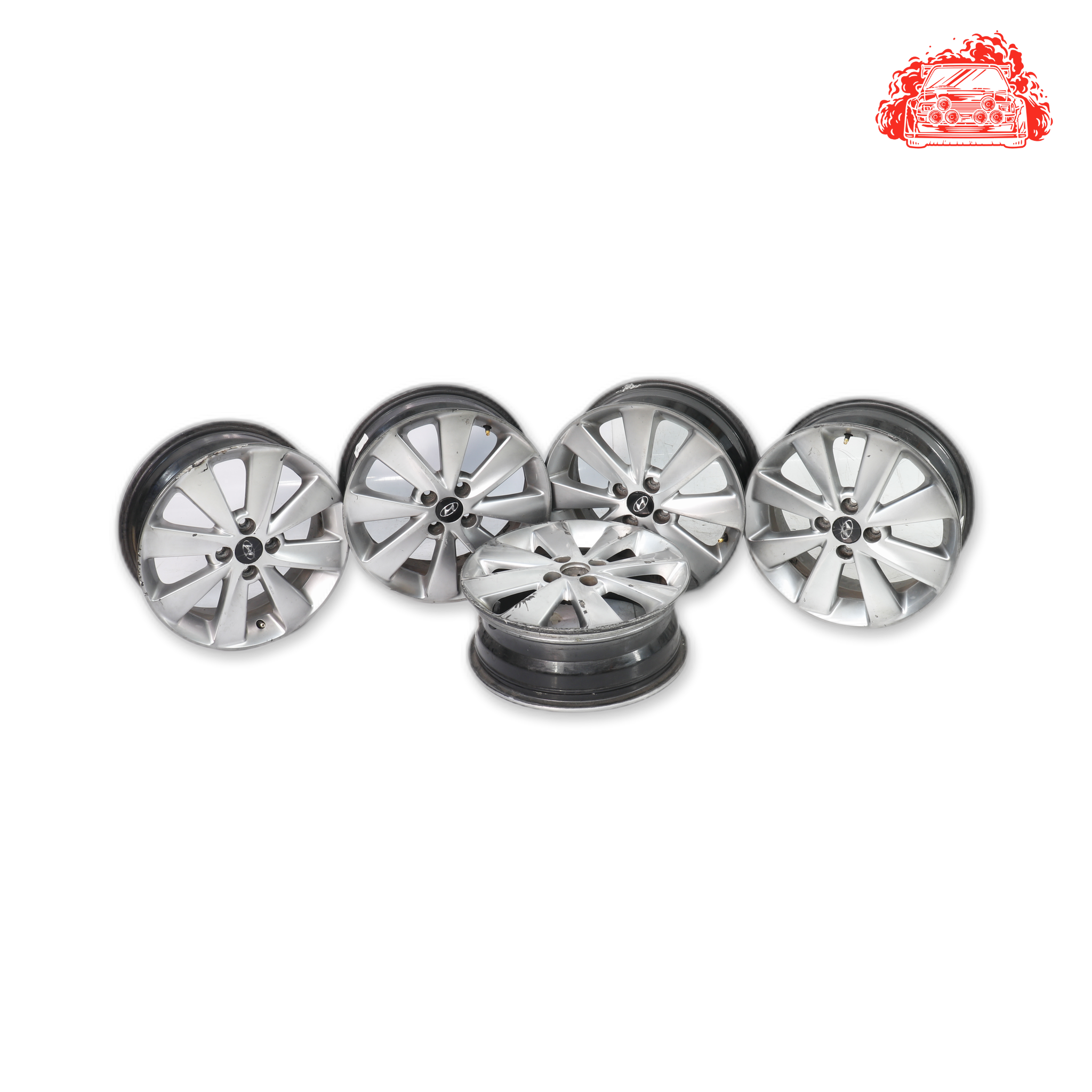 Used HYUNDAI i20 1.4D GLIDE Rim Set 16 Inch - OEM Part 529101J905