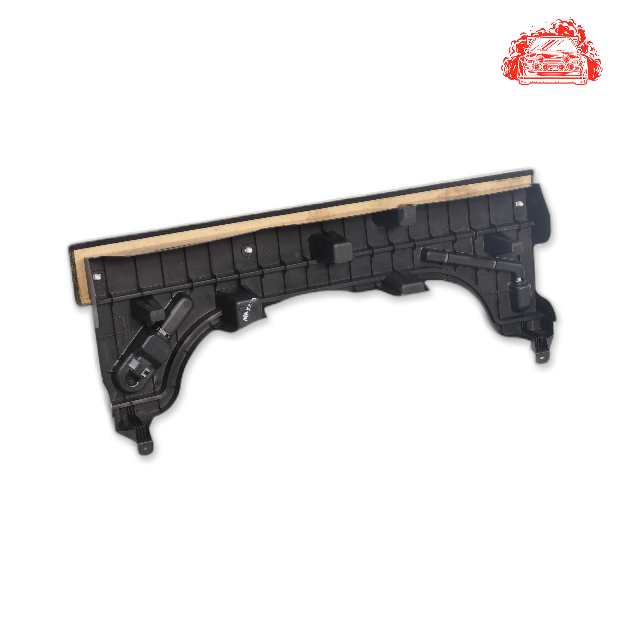 Used MAZDA MAZDA3 2.3 MPS Silver Trunk Spare Tire Tool Kit Compartment Board - OEM Part B37F688E0