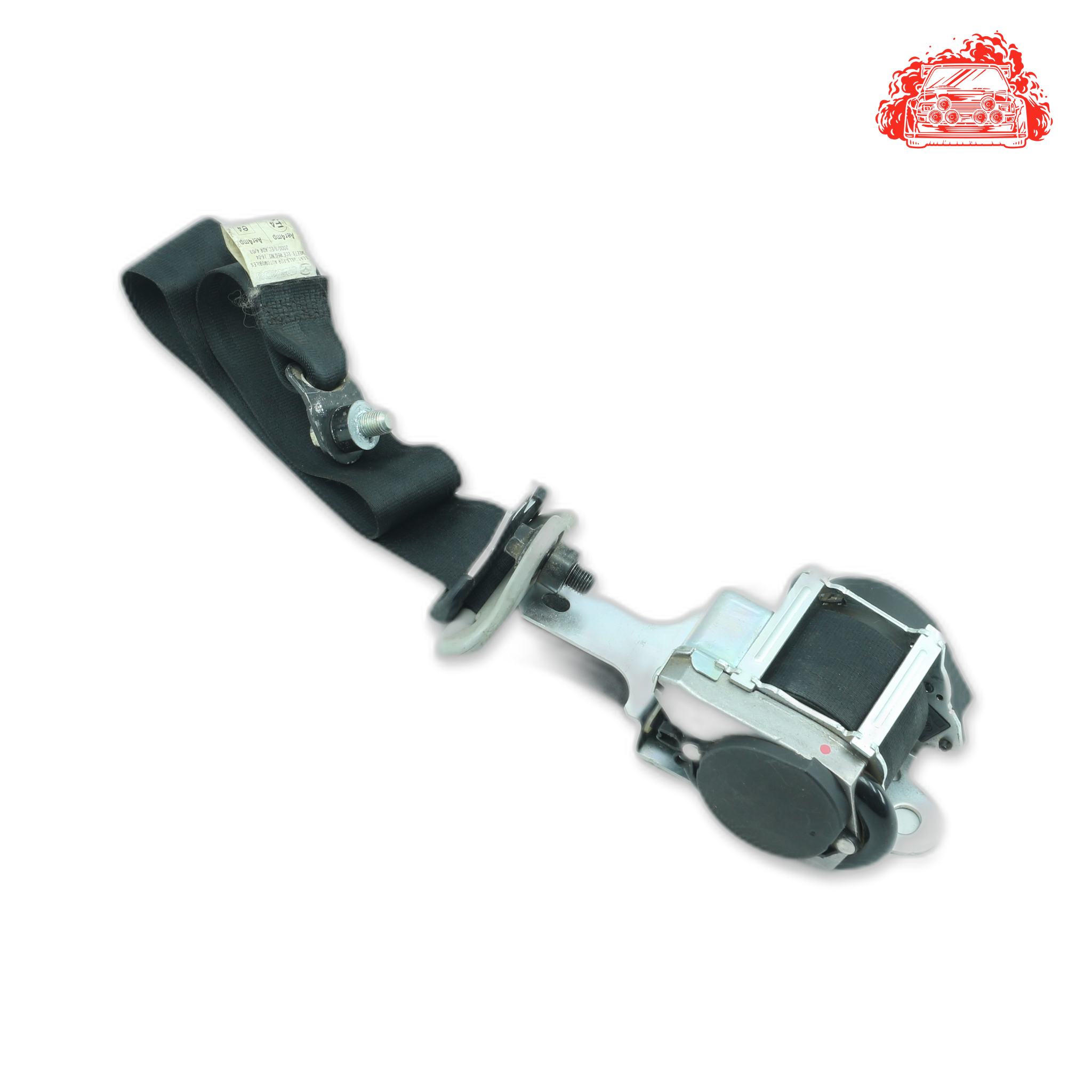 Used MAZDA MAZDA3 2.3 MPS Silver Passengers Side Front Seatbelt - OEM Part 608731800A