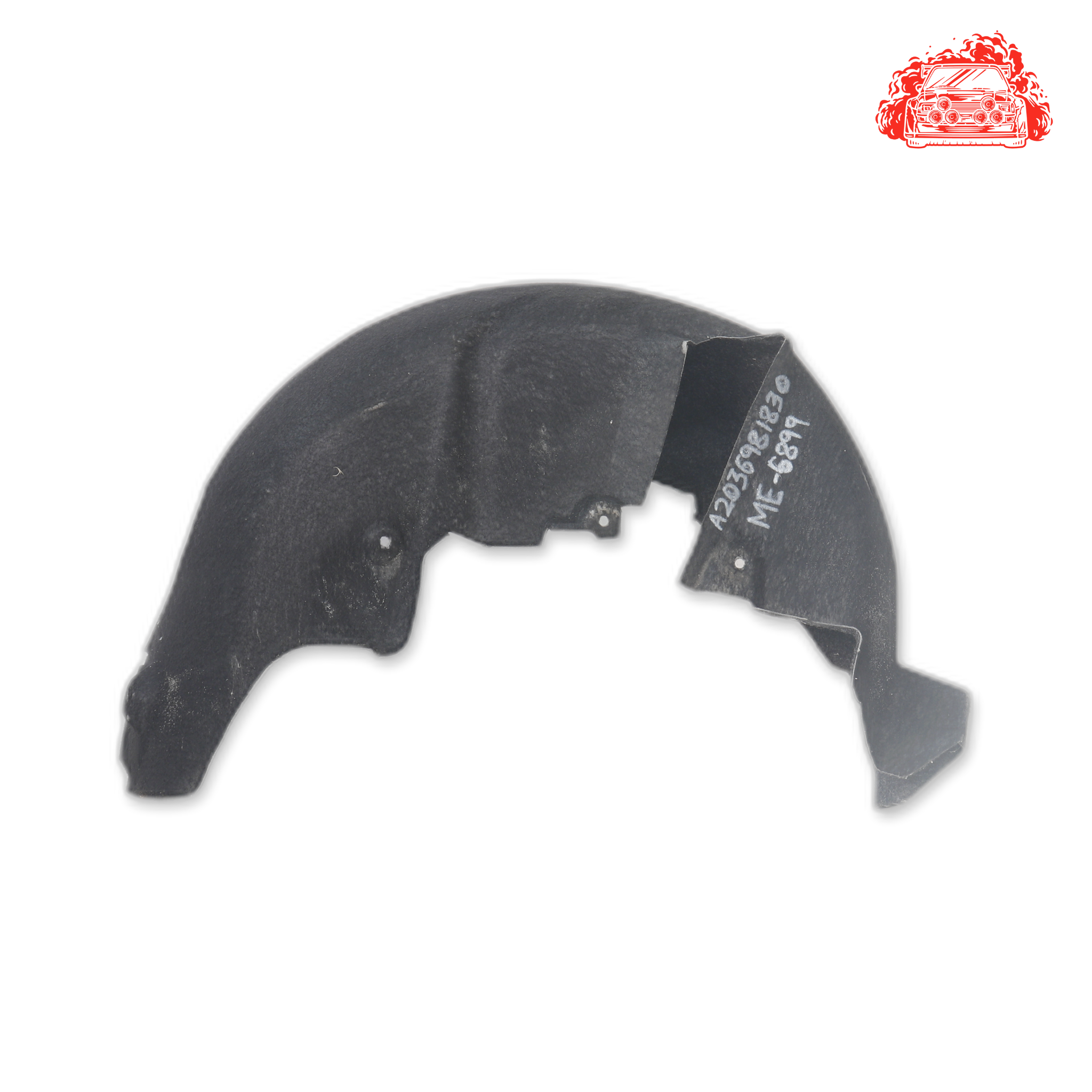 Used MERCEDES-BENZ C230K COUPE A/T Drivers Side Rear Fender Liner - OEM Part A2036981830