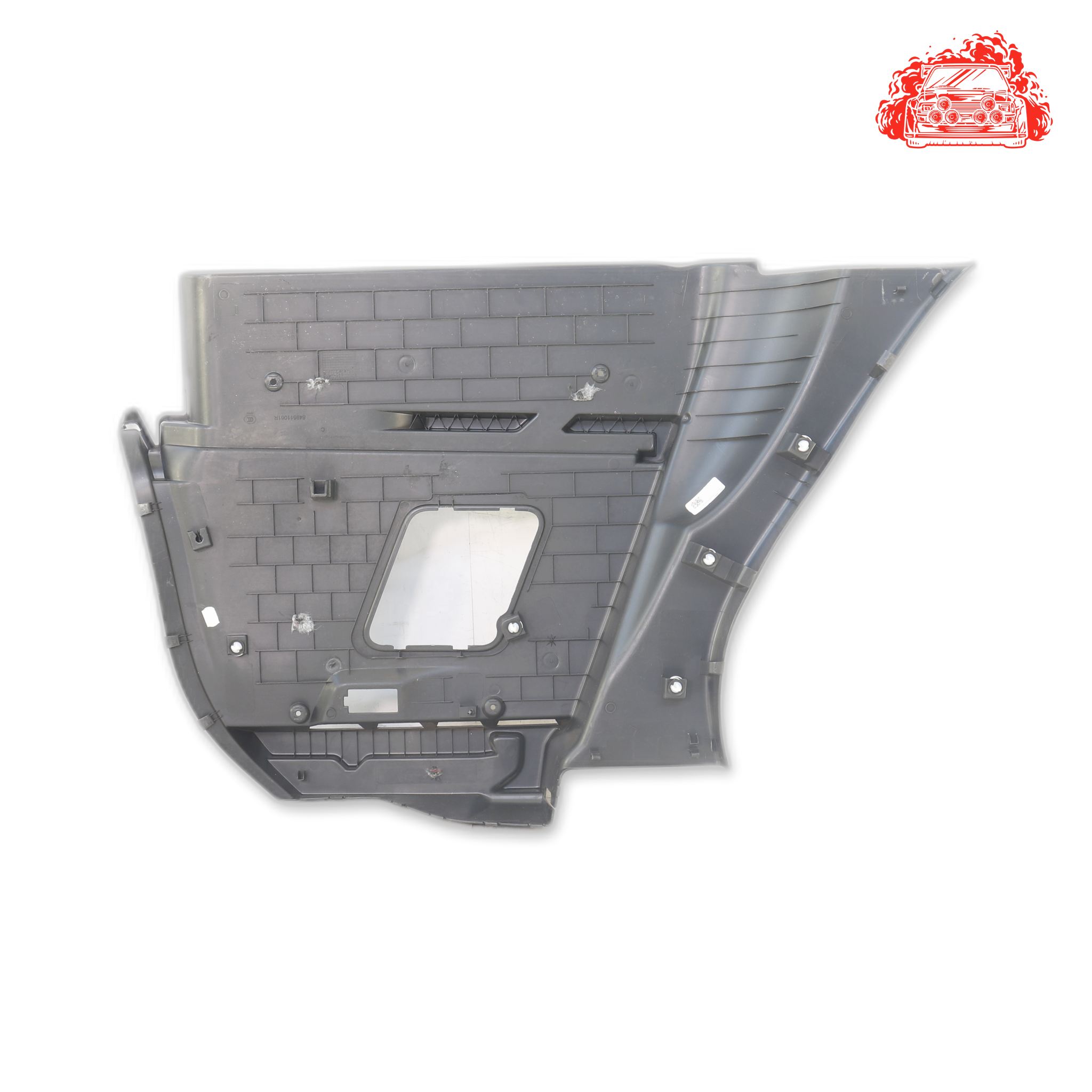 Used RENAULT CAPTUR 900T Passengers Side Rear Trunk Luggage Panel Trim - OEM Part 84904914R