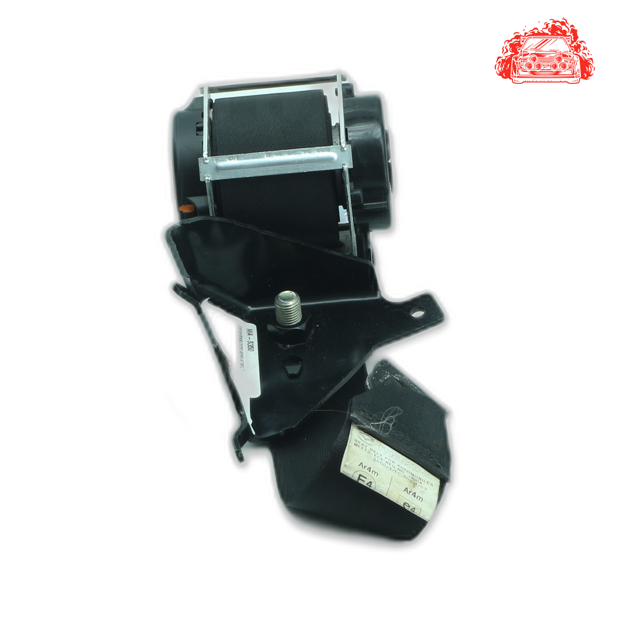 Used Drivers Side Rear Seat Belt - Volkswagen Golf MK1 CITI CHICO 1.4i Part Number 17S85775A