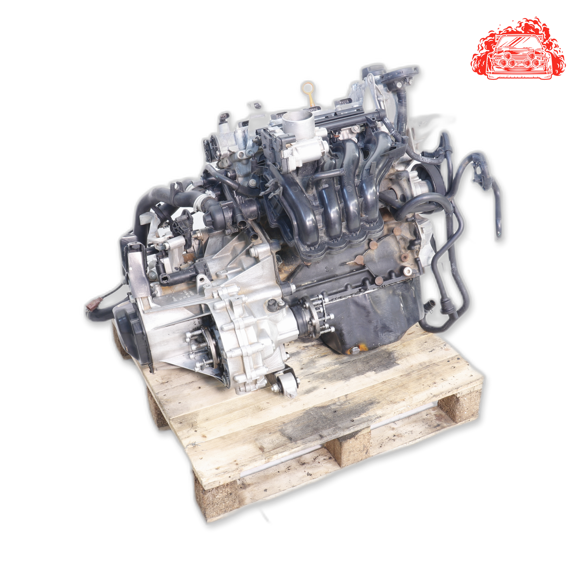 Used Salvaged Engine for VOLKSWAGEN Polo Comfortline Part Number CLP