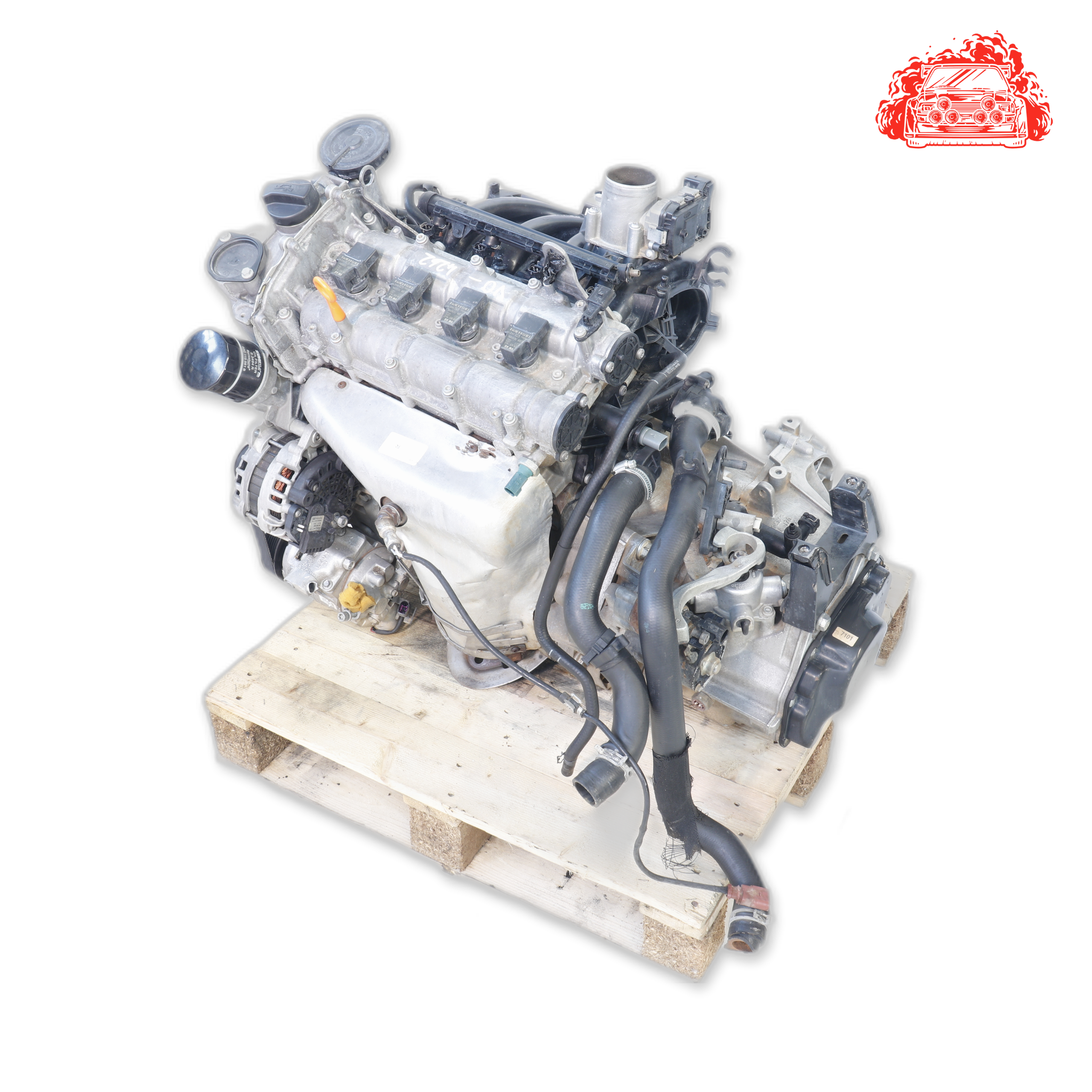 Used Salvaged Engine for VOLKSWAGEN Polo Comfortline Part Number CLP