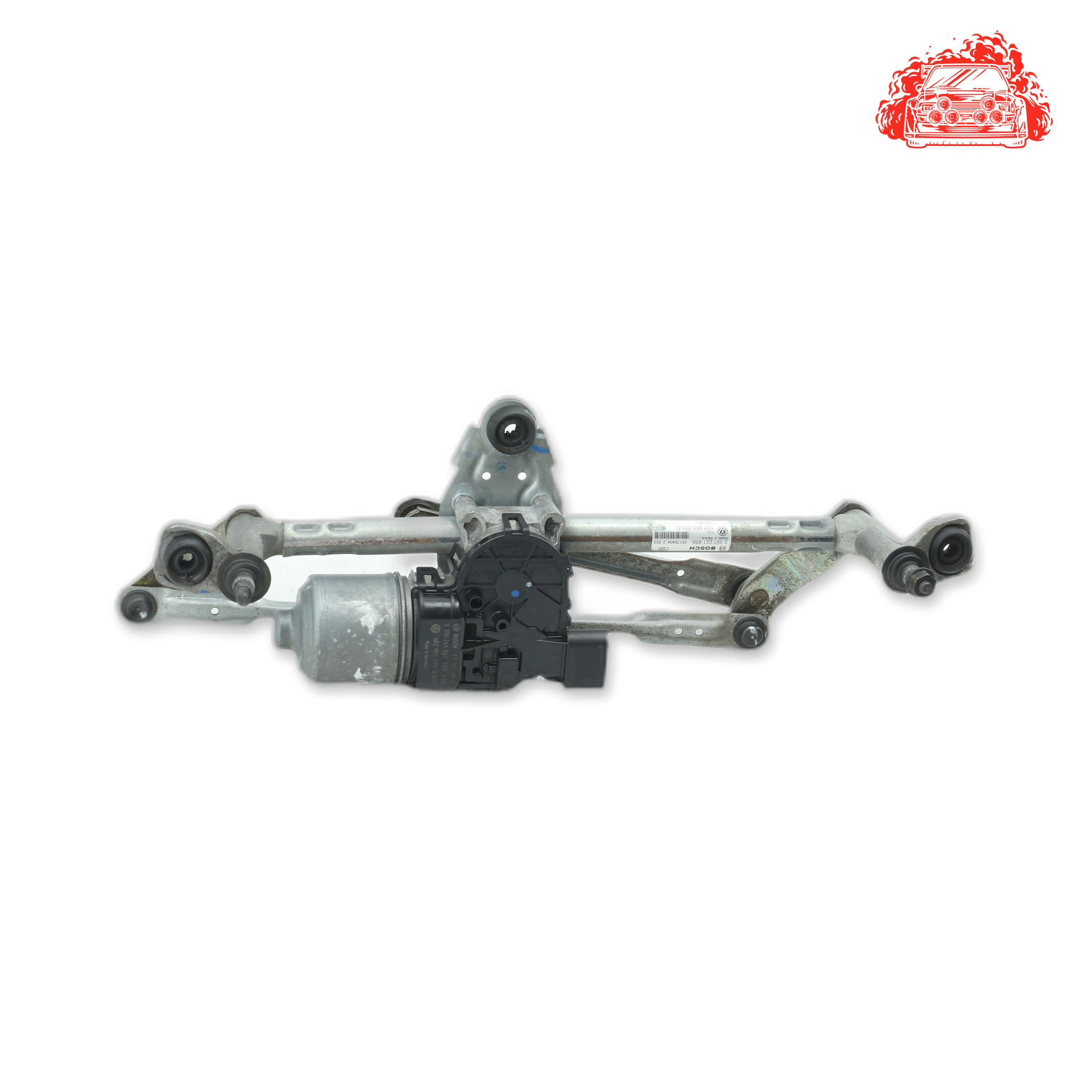Front Wiper Mechanism and Motor - Part Number 3397021856 for Volkswagen Up Cross