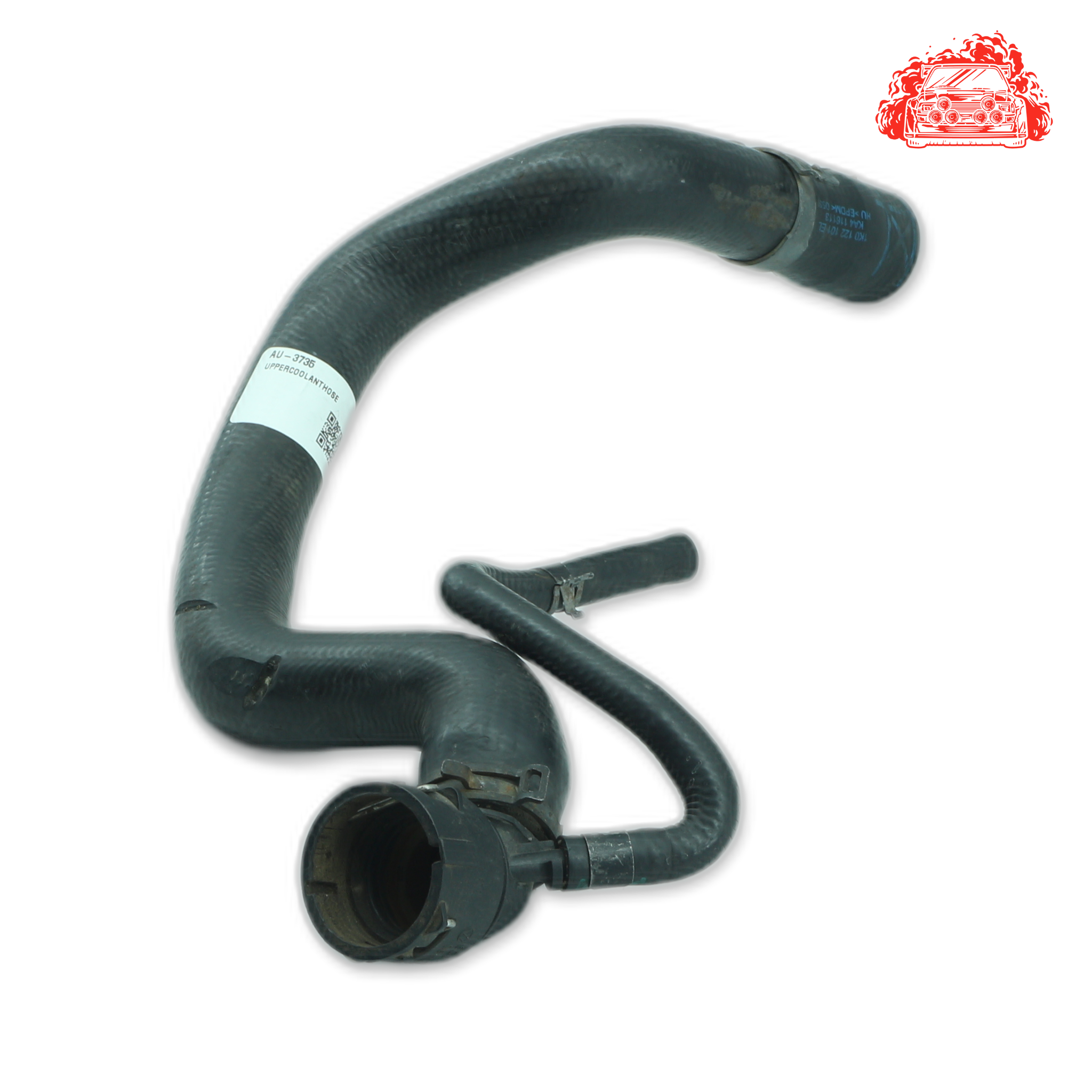 Used AUDI A3 Upper Radiator Coolant Hose - OEM Part 1K0122101