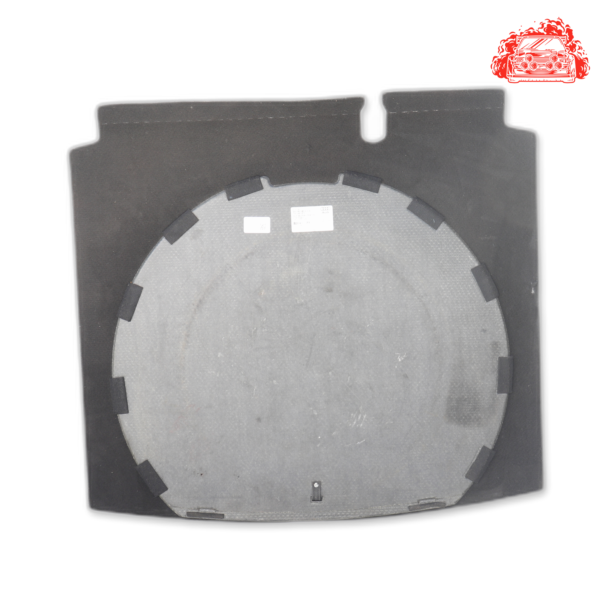 Used AUDI A3 Trunk Floor Mat Cover - OEM Part 8P0863463K87A
