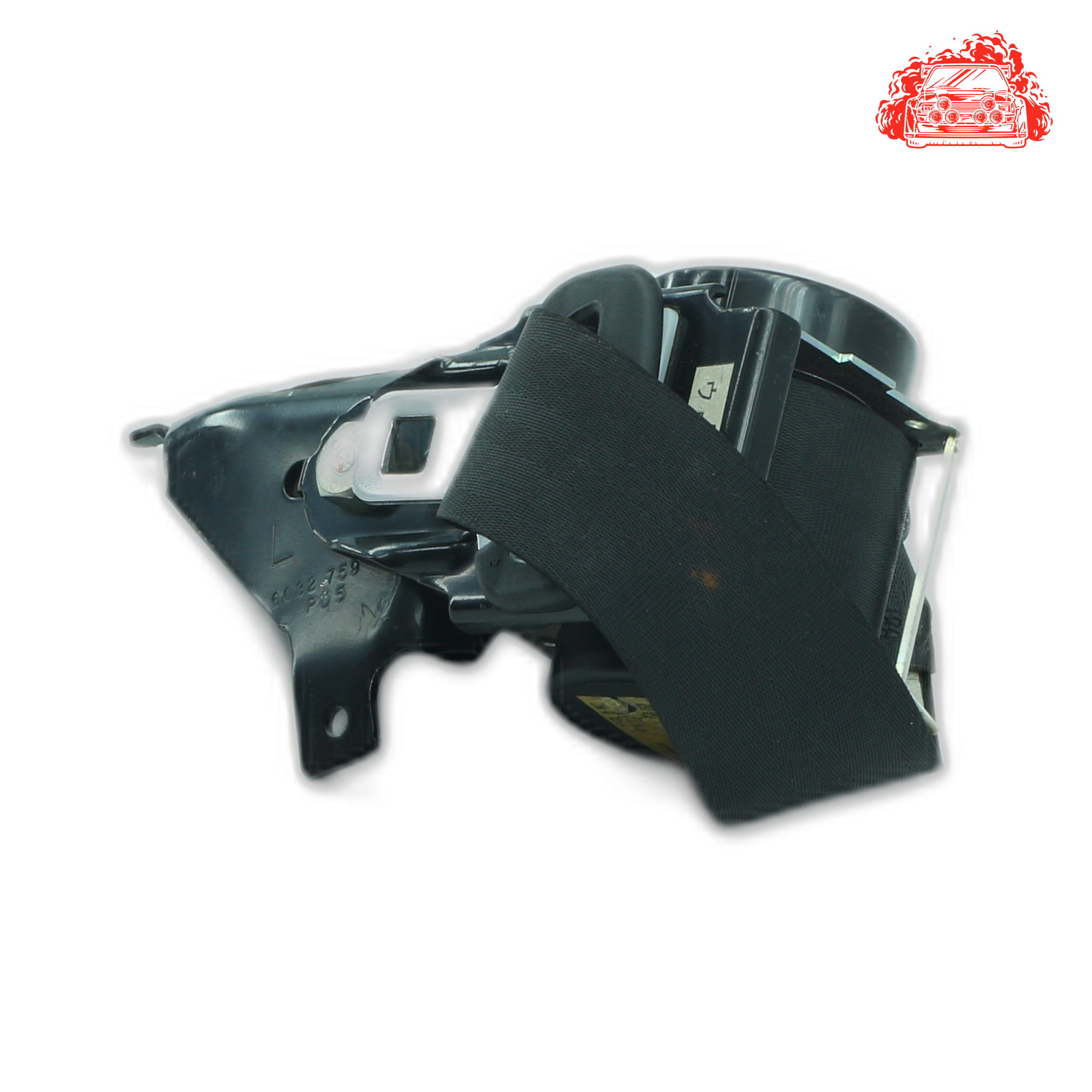 Used MAZDA MAZDA3 2.3 MPS Silver Passengers Side Rear Seat Belt - OEM Part 02BS5E