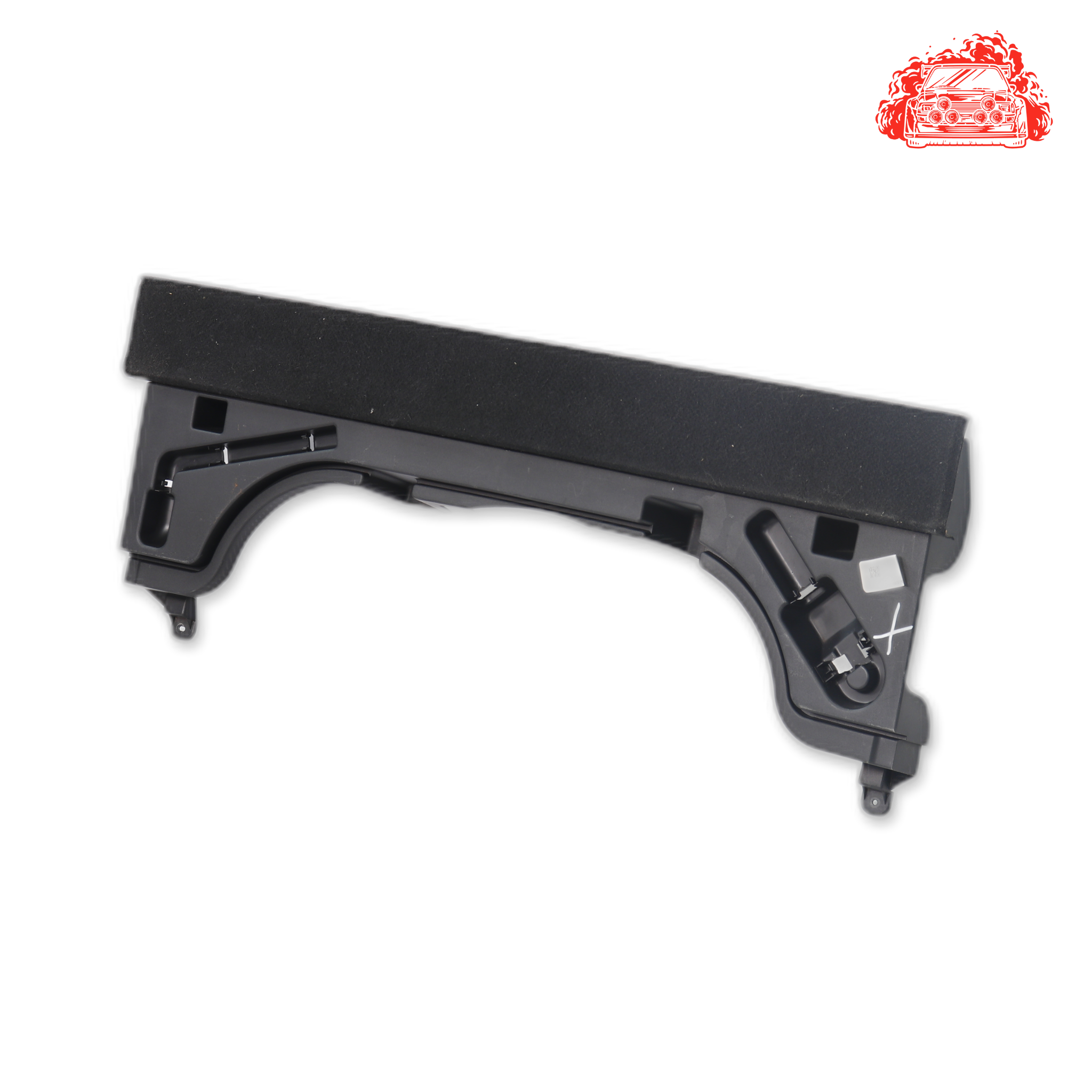 Used MAZDA MAZDA3 2.3 MPS Silver Trunk Spare Tire Tool Kit Compartment Board - OEM Part B37F688E0