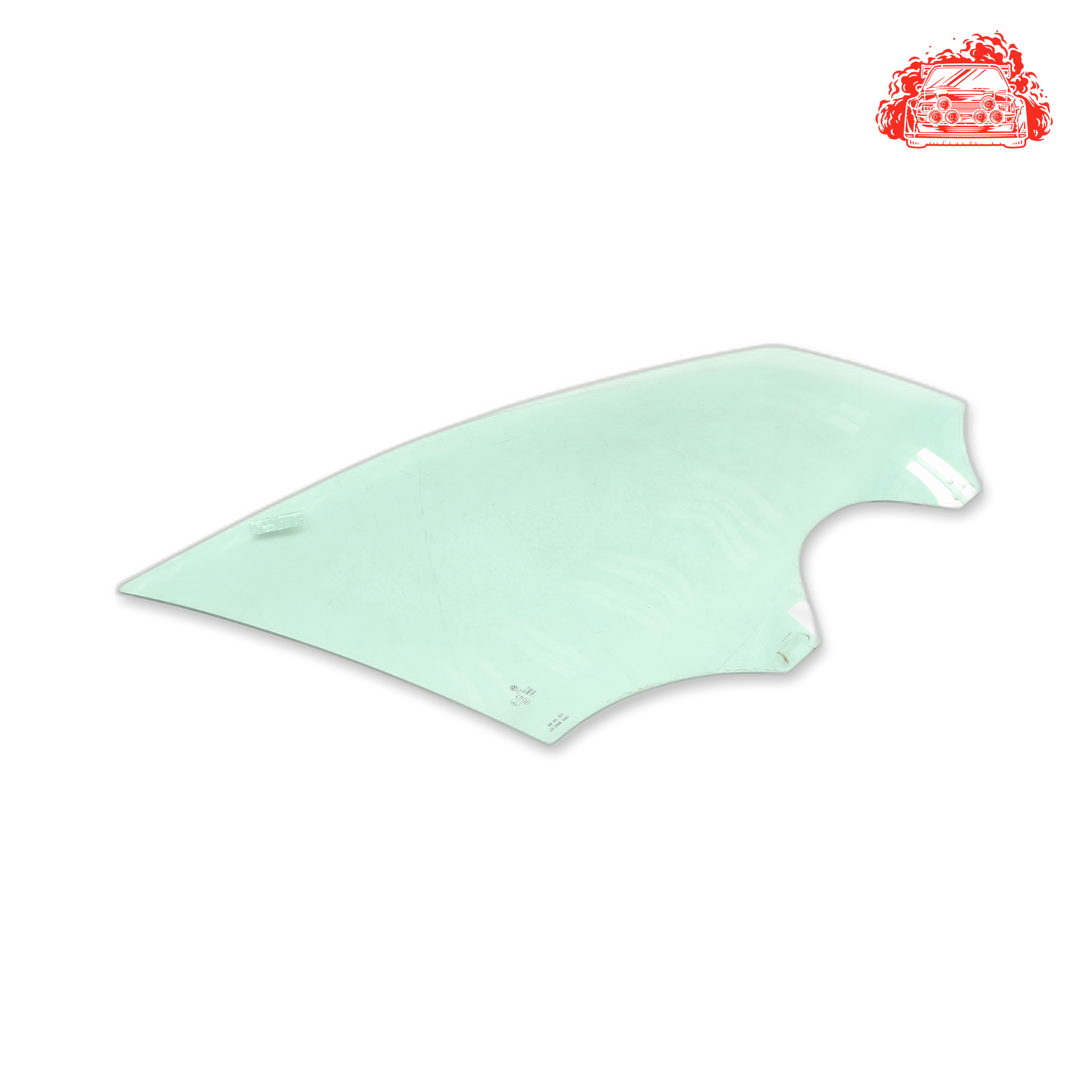 Used Salvaged Driver Side Front Window for Volkswagen Polo Comfortline