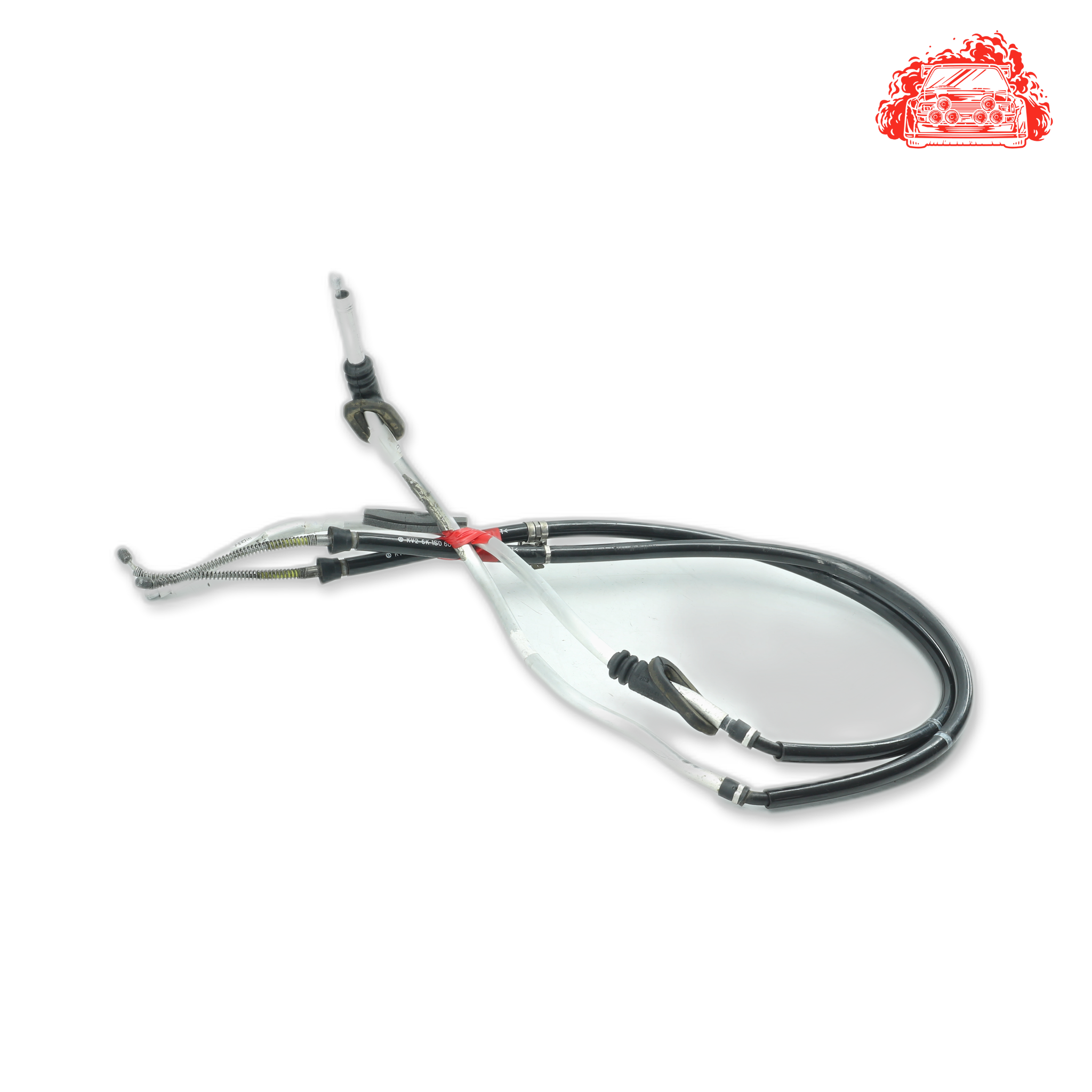 Used Salvaged Handbrake Cables - Part Number 1S0609721E