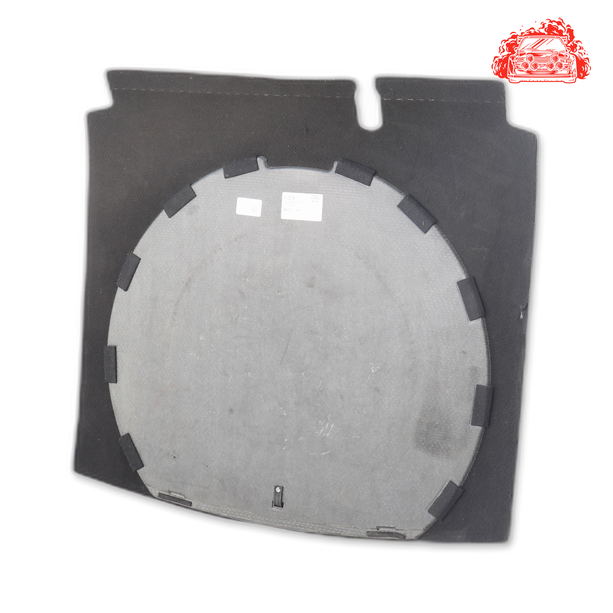 Used AUDI A3 Trunk Floor Mat Cover - OEM Part 8P0863463K87A