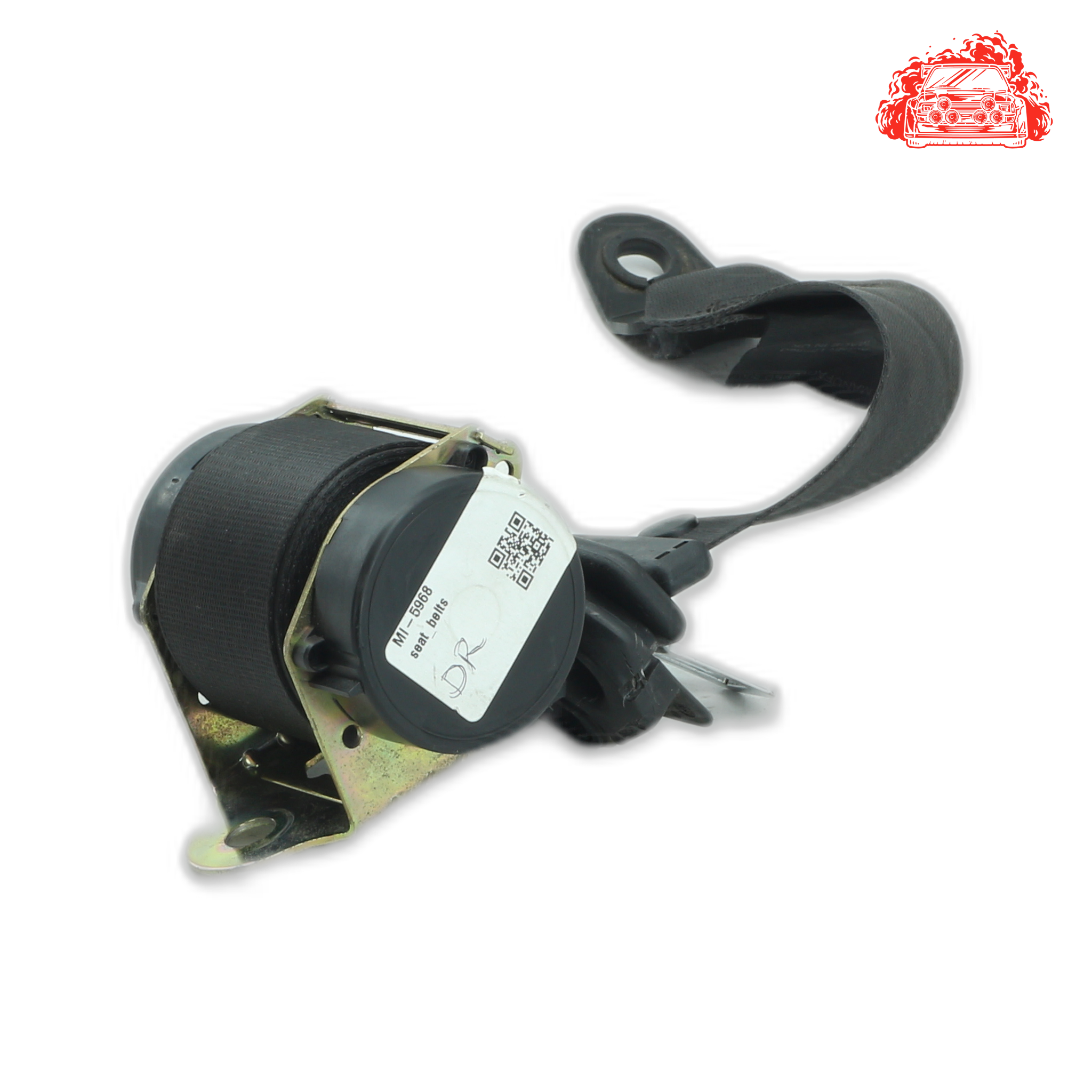 Used MINI Coupe Drivers Side Rear Seat Belt - OEM Part 7055962