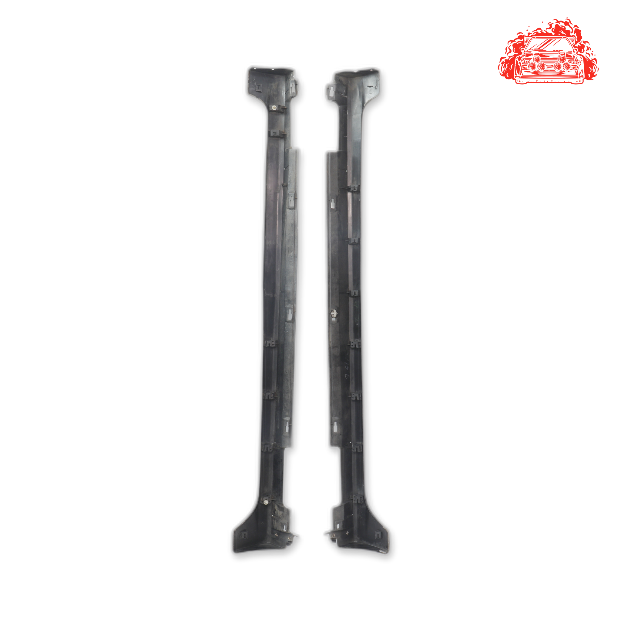 Used MAZDA MAZDA3 2.3 MPS Silver Side Skirts Set - OEM Part BR5S51P41