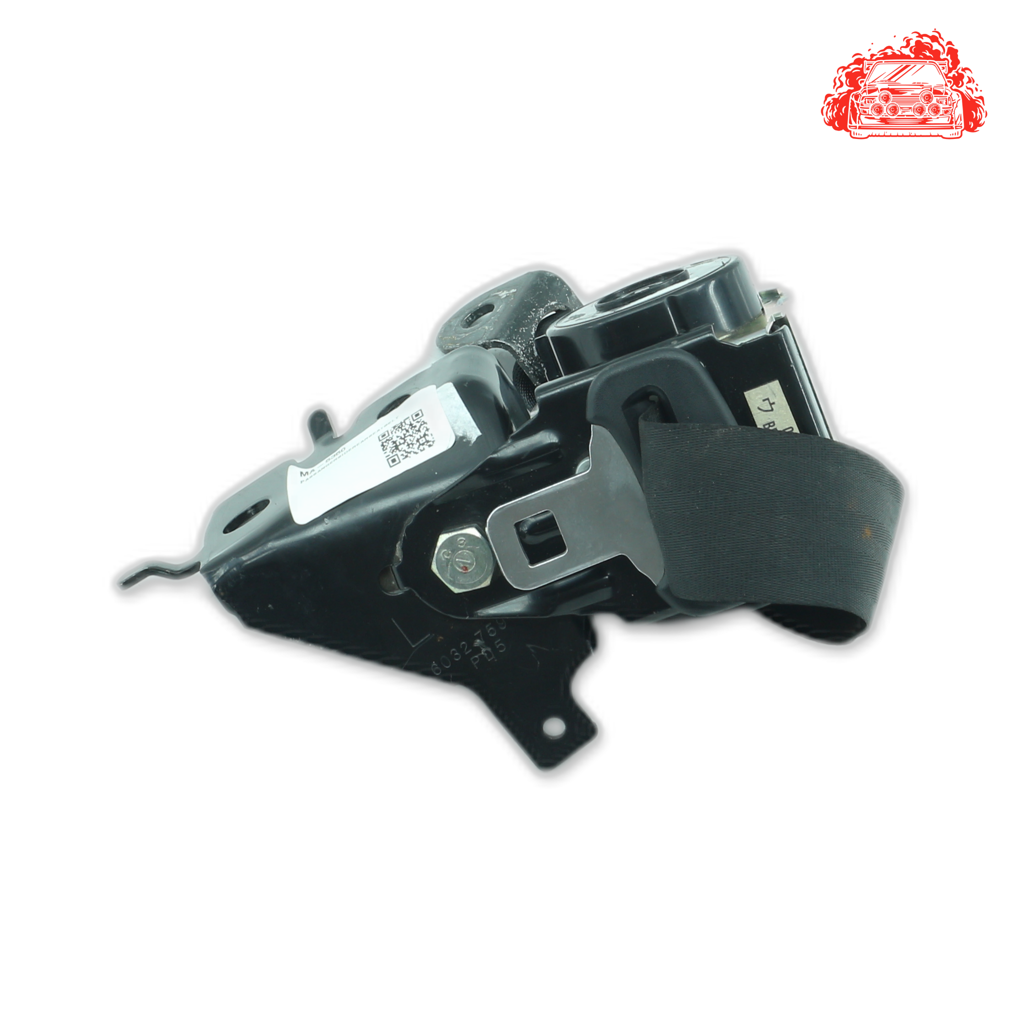 Used MAZDA MAZDA3 2.3 MPS Silver Passengers Side Rear Seat Belt - OEM Part 02BS5E