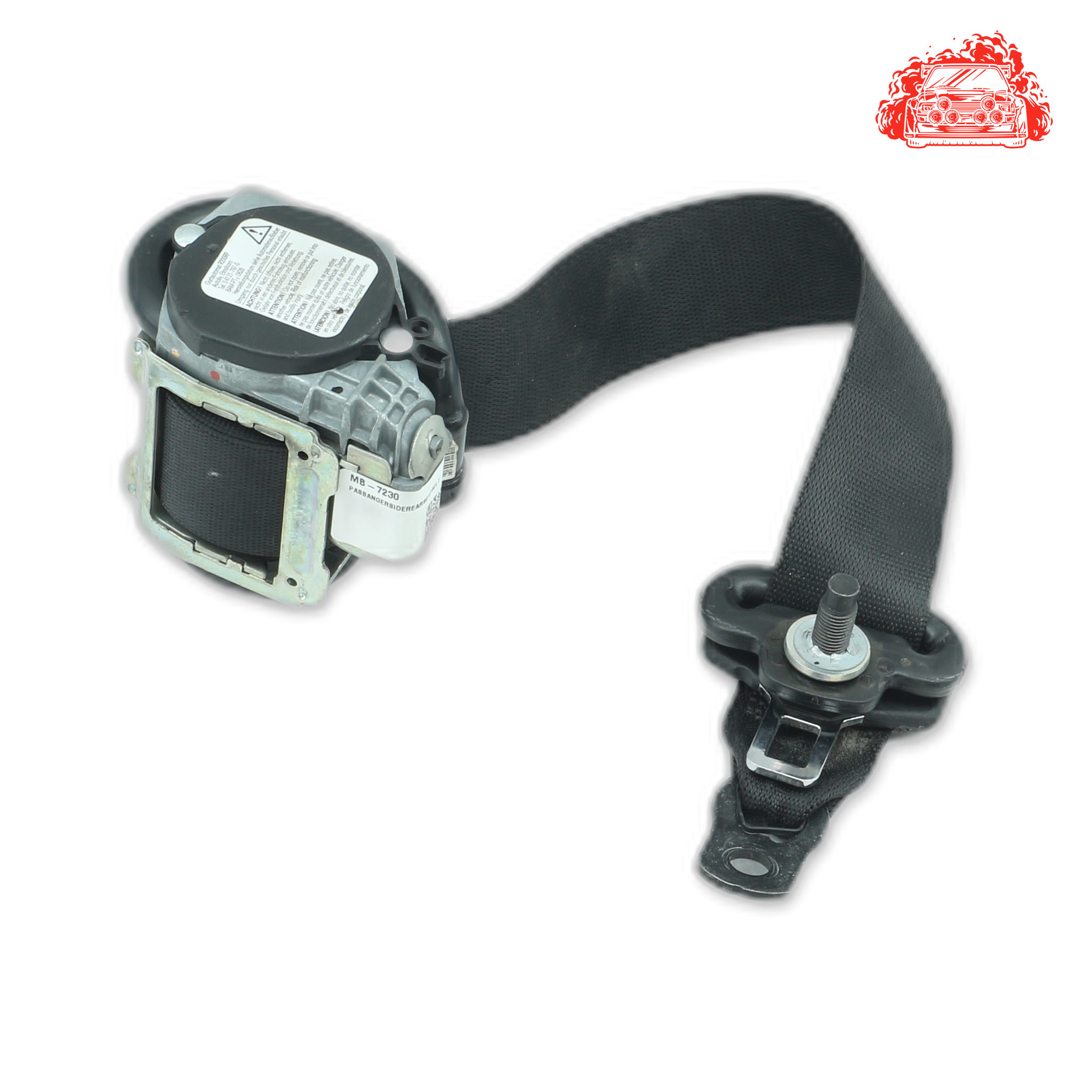 Used MERCEDES-BENZ B180 Passengers Side Rear Seat Belt - OEM Part 1698607985