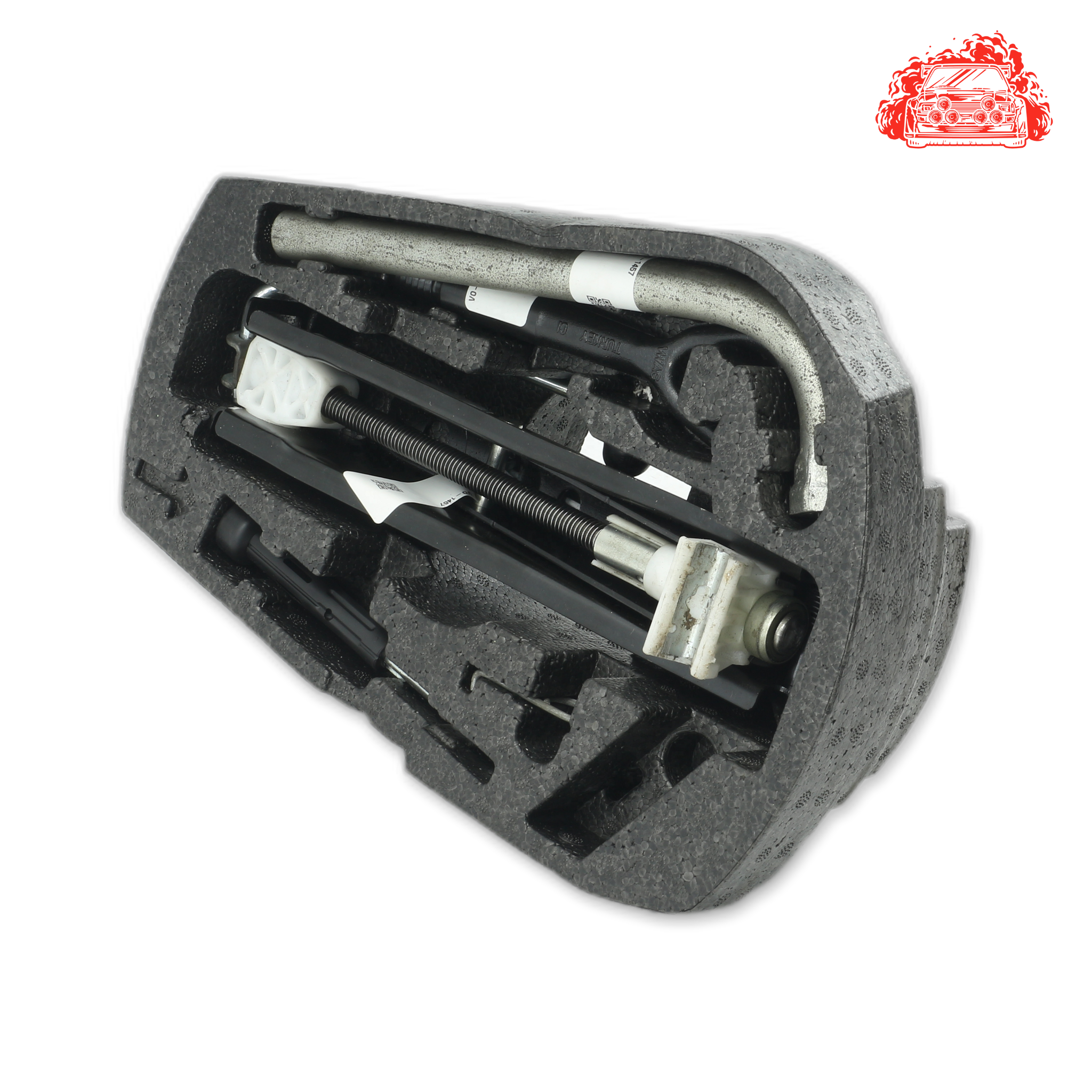 Spare Wheel Foam Insert & Tools - Part Number 1S0012115P for VOLKSWAGEN Up Cross