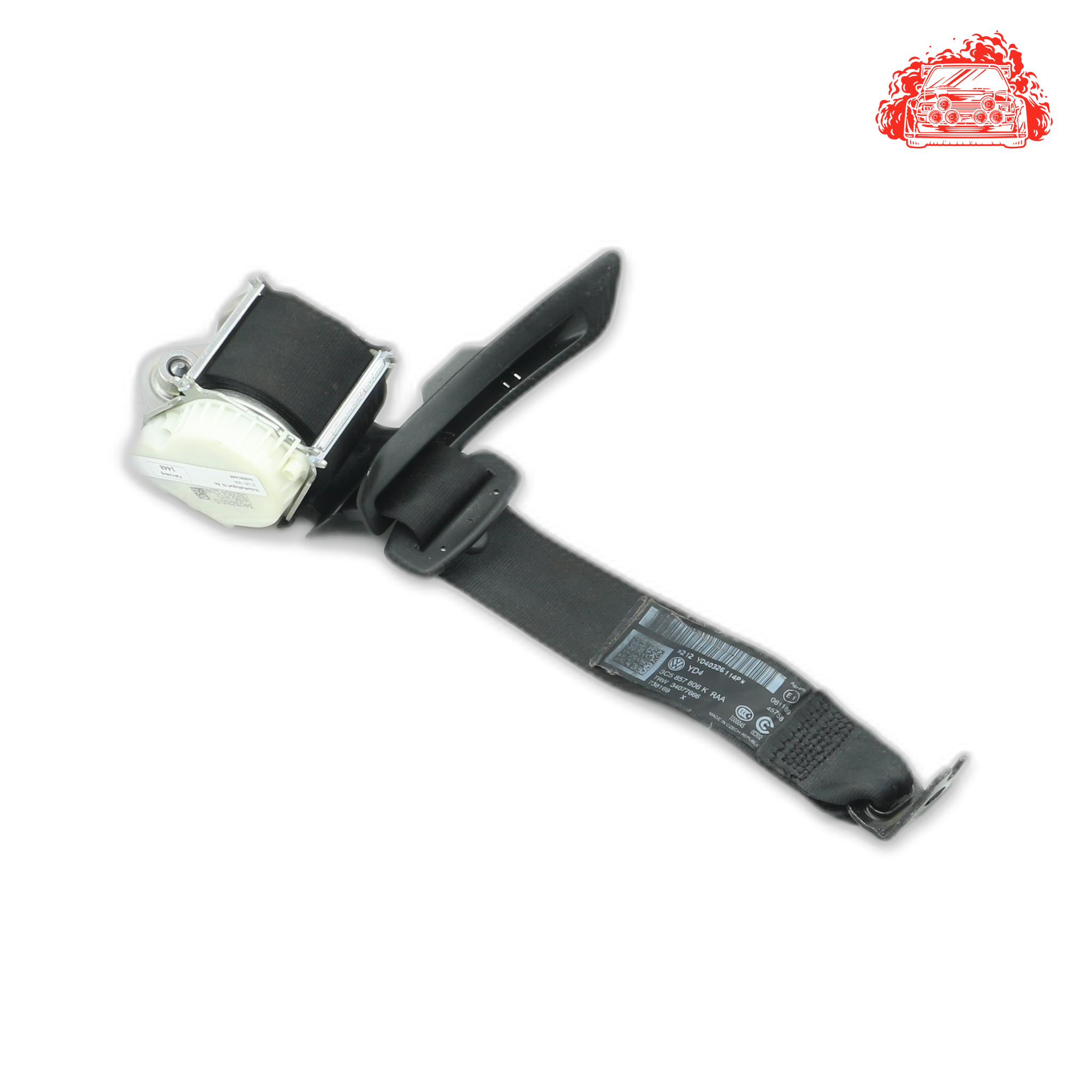 Volkswagen Passat 1.4 TSI Comfortline DSG Driver Side Rear Seat Belt 3C5857806K