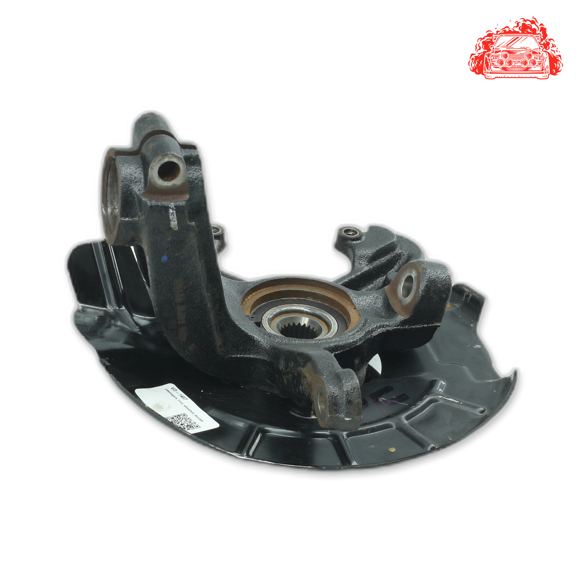 Used VOLKSWAGEN Up cross Passenger Side Front Knuckle Hub - OEM Part 1S0407255D