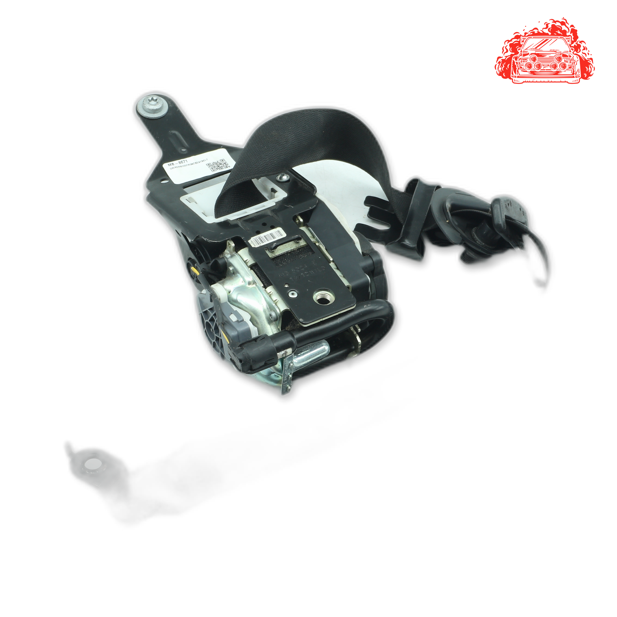 Used MERCEDES-BENZ C180 Drivers Side Front Seatbelt - OEM Part 621933200B